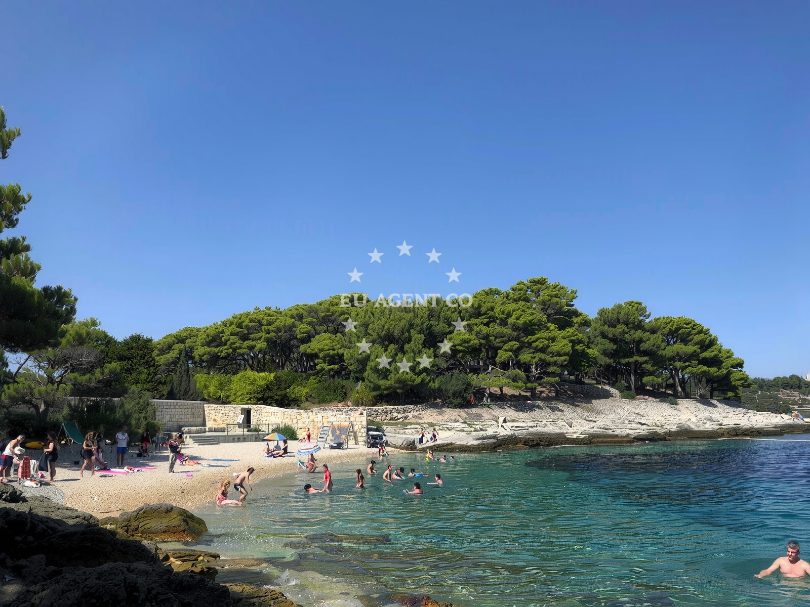 Additional view of Jetty buoy field in Jetty in Vis on the island Vis, Central Dalmatia, Croatia photo 5