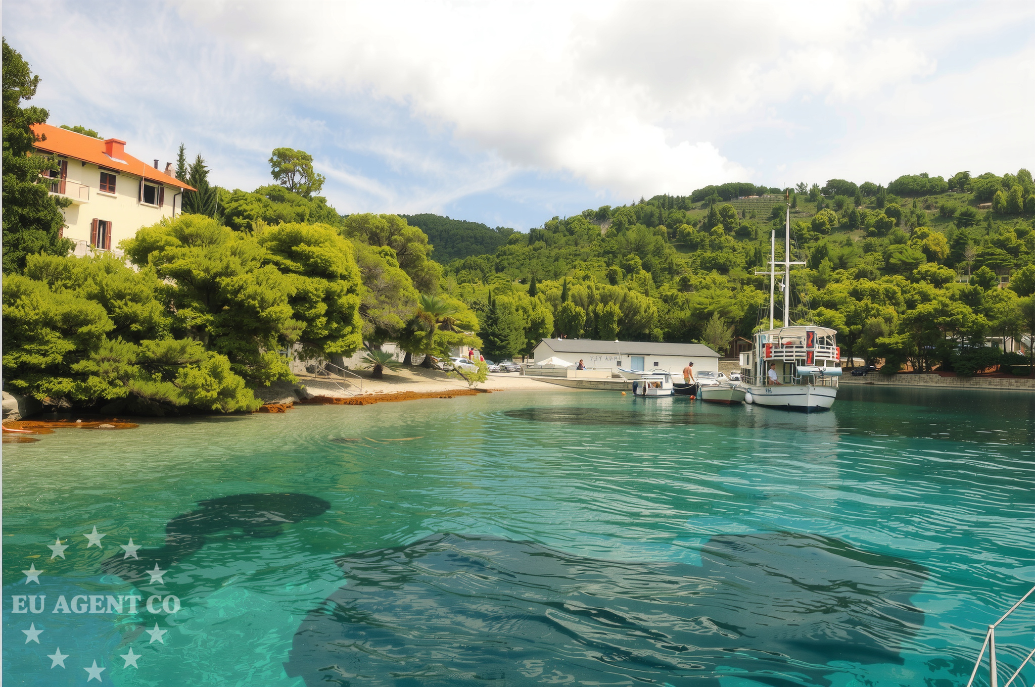 Additional view of Jetty buoy field in Jetty in Vis on the island Vis, Central Dalmatia, Croatia photo 6