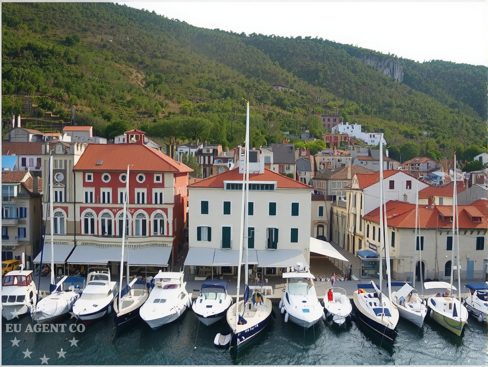 Additional view of Jetty buoy field in Jetty in Vis on the island Vis, Central Dalmatia, Croatia photo 7