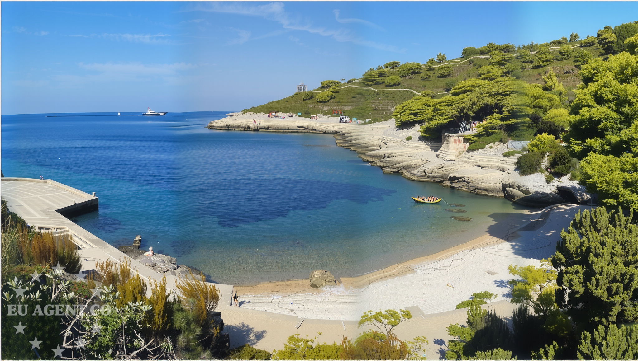 Additional view of Jetty buoy field in Jetty in Vis on the island Vis, Central Dalmatia, Croatia photo 9