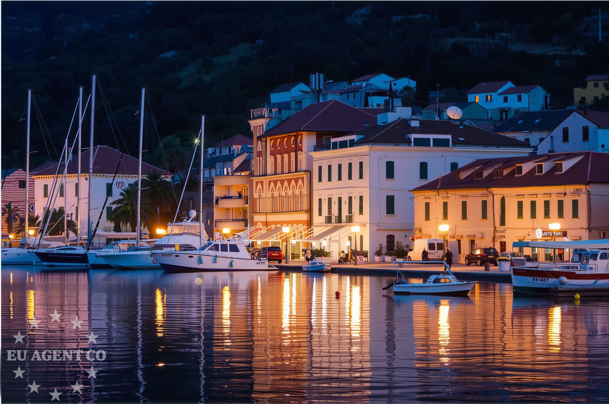 Additional view of Jetty buoy field in Jetty in Vis on the island Vis, Central Dalmatia, Croatia photo 10