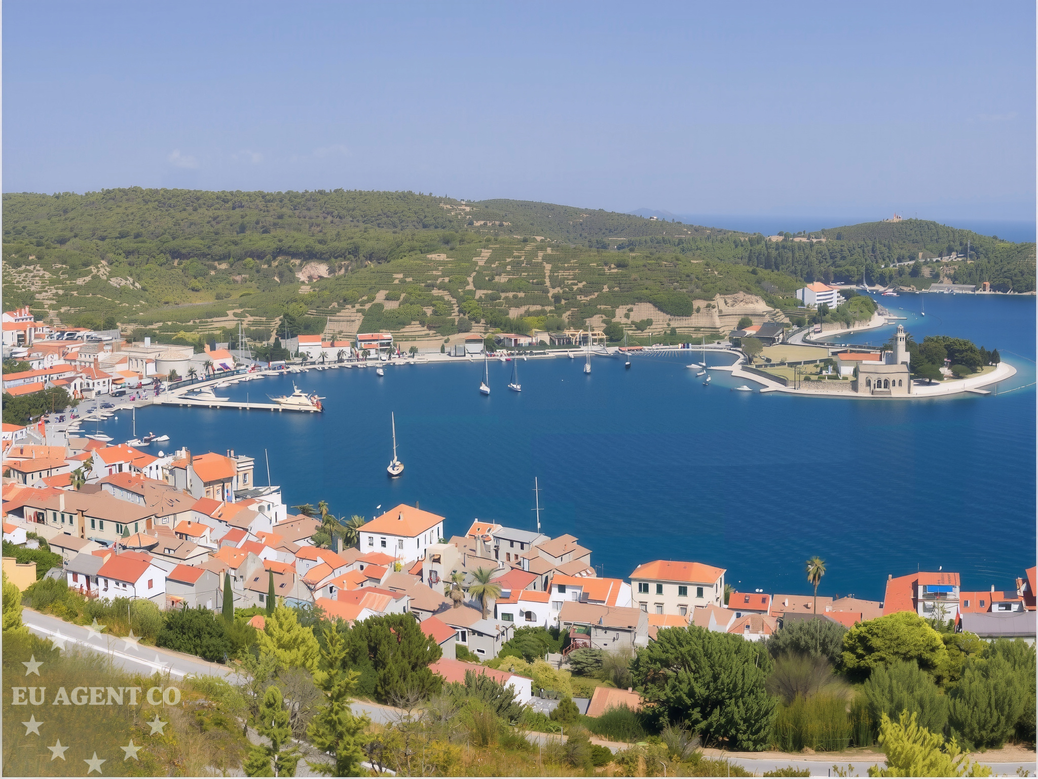 Additional view of Jetty buoy field in Jetty in Vis on the island Vis, Central Dalmatia, Croatia photo 11