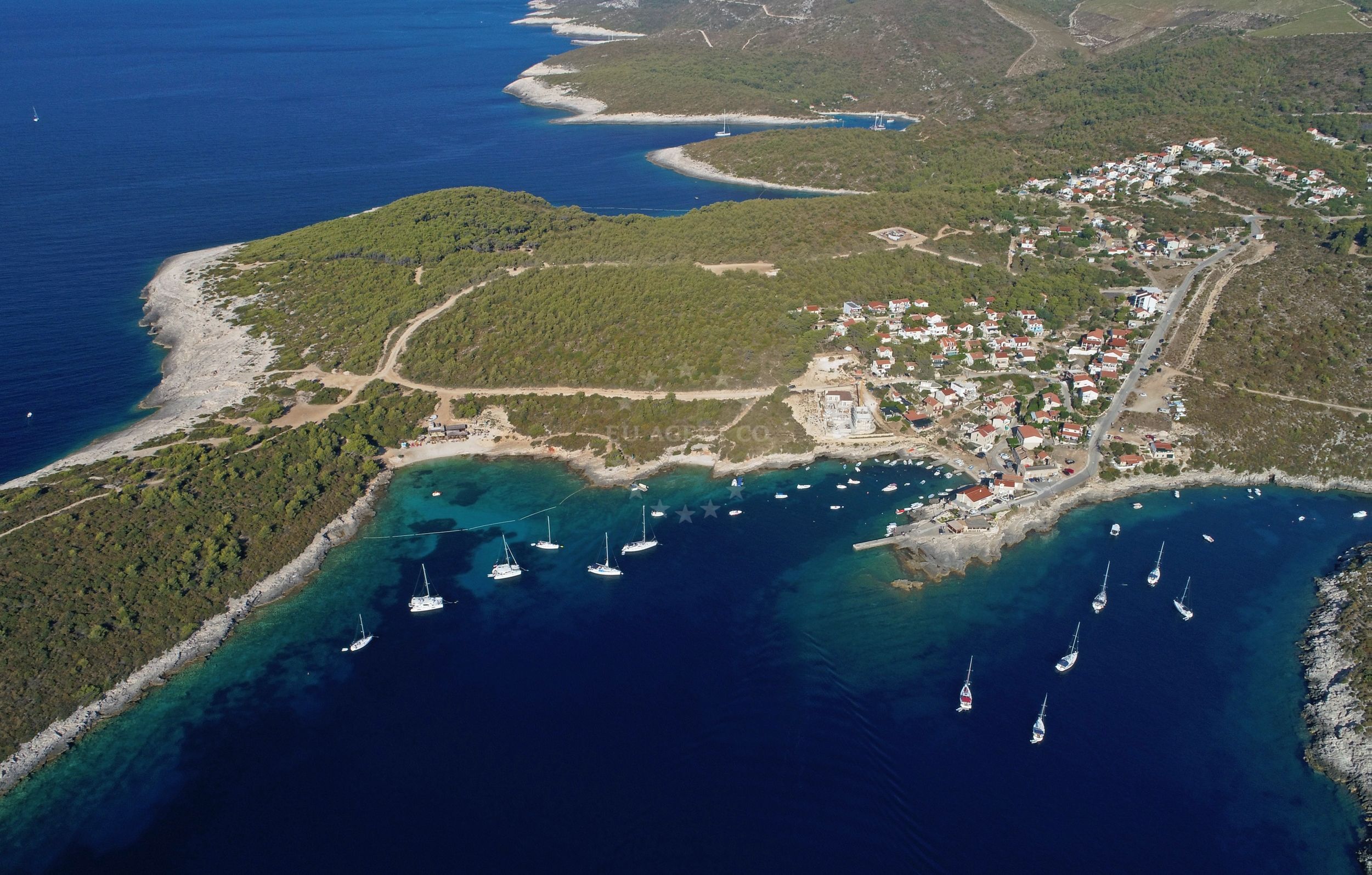 Additional view of Konoba Dalmatino buoys buoy field in Buoy field in Vis on the island Vis, Central Dalmatia, Croatia photo 5
