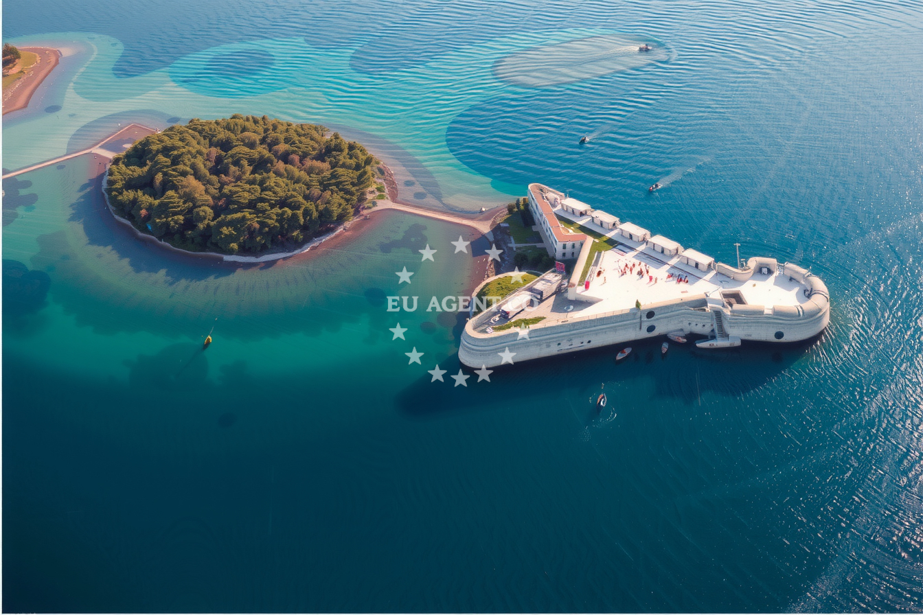 Additional view of Sv. Nikola buoy field in Quay in Zablaće, Central Dalmatia, Croatia photo 13