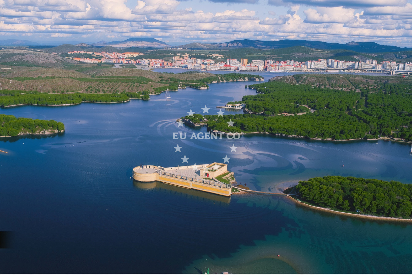 Additional view of Sv. Nikola buoy field in Quay in Zablaće, Central Dalmatia, Croatia photo 16