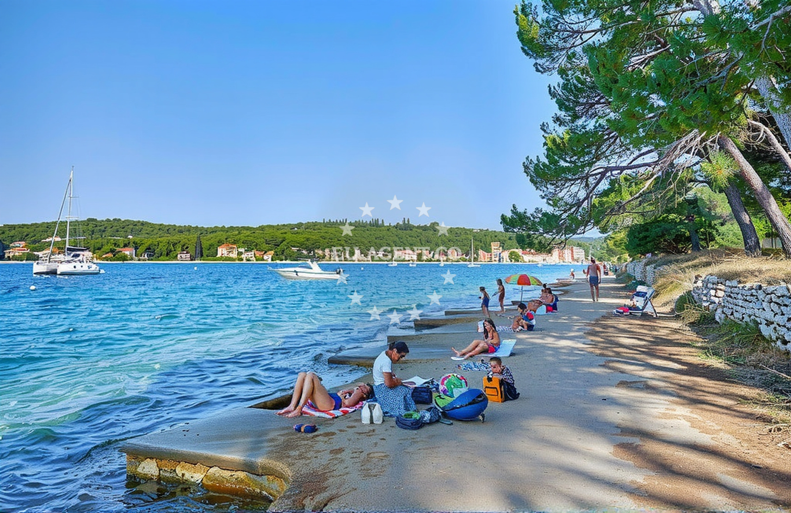 Additional view of Buoy field in Buoy field in Zlarin on the island Zlarin, Central Dalmatia, Croatia photo 4