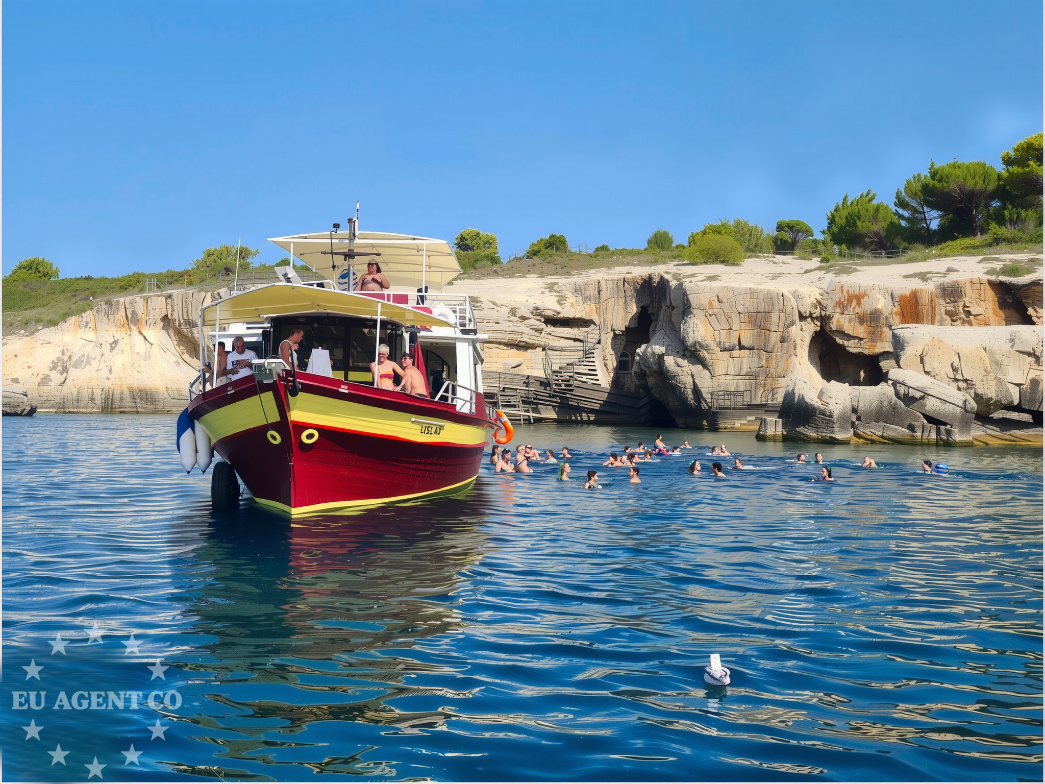 Additional view of Buoy buoy field in Buoy on the island Ceja, Istria and Kvarner, Croatia photo 9