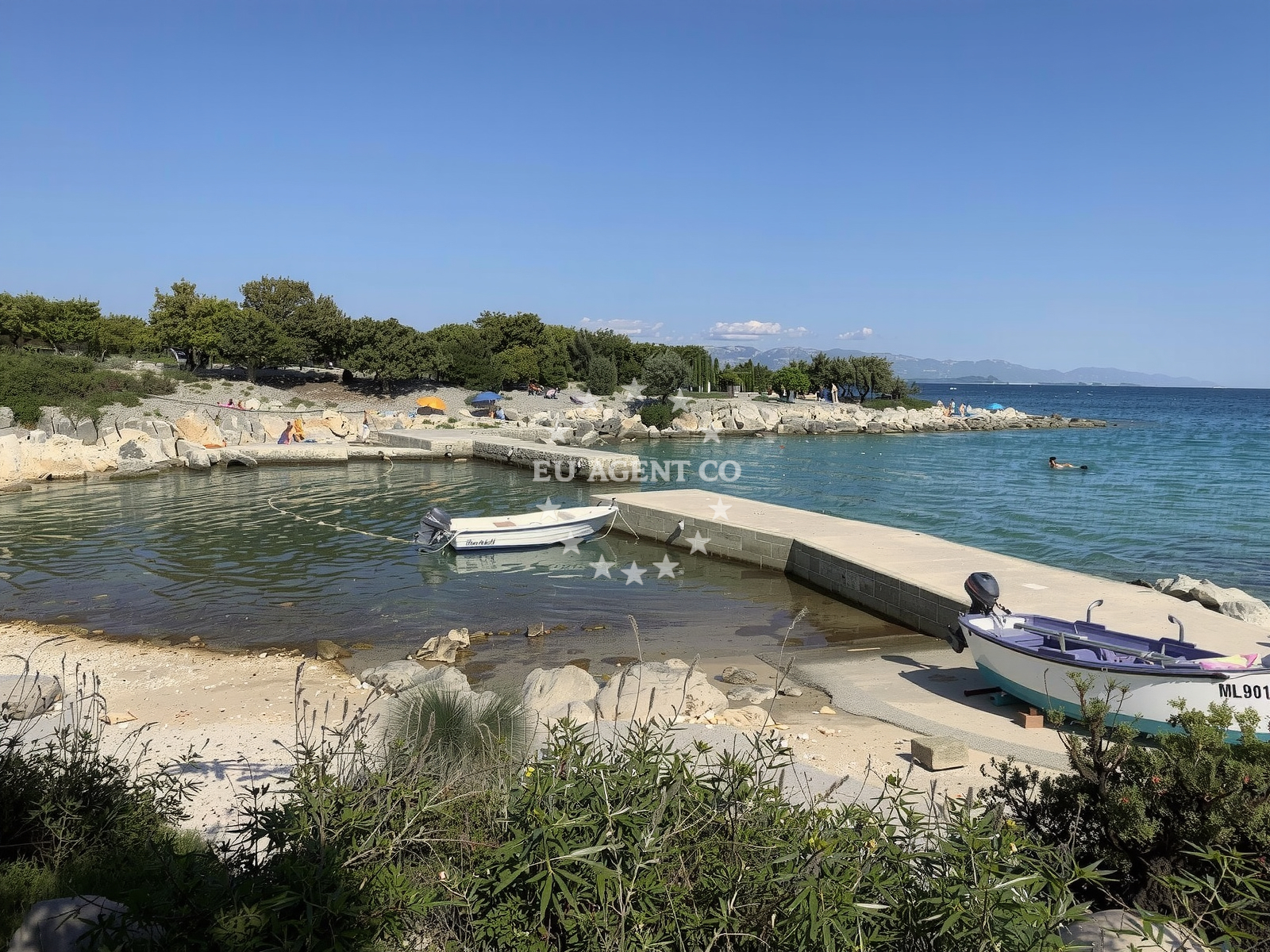 Additional view of Jetty buoy field in Jetty on the island Cres, Istria and Kvarner, Croatia photo 5