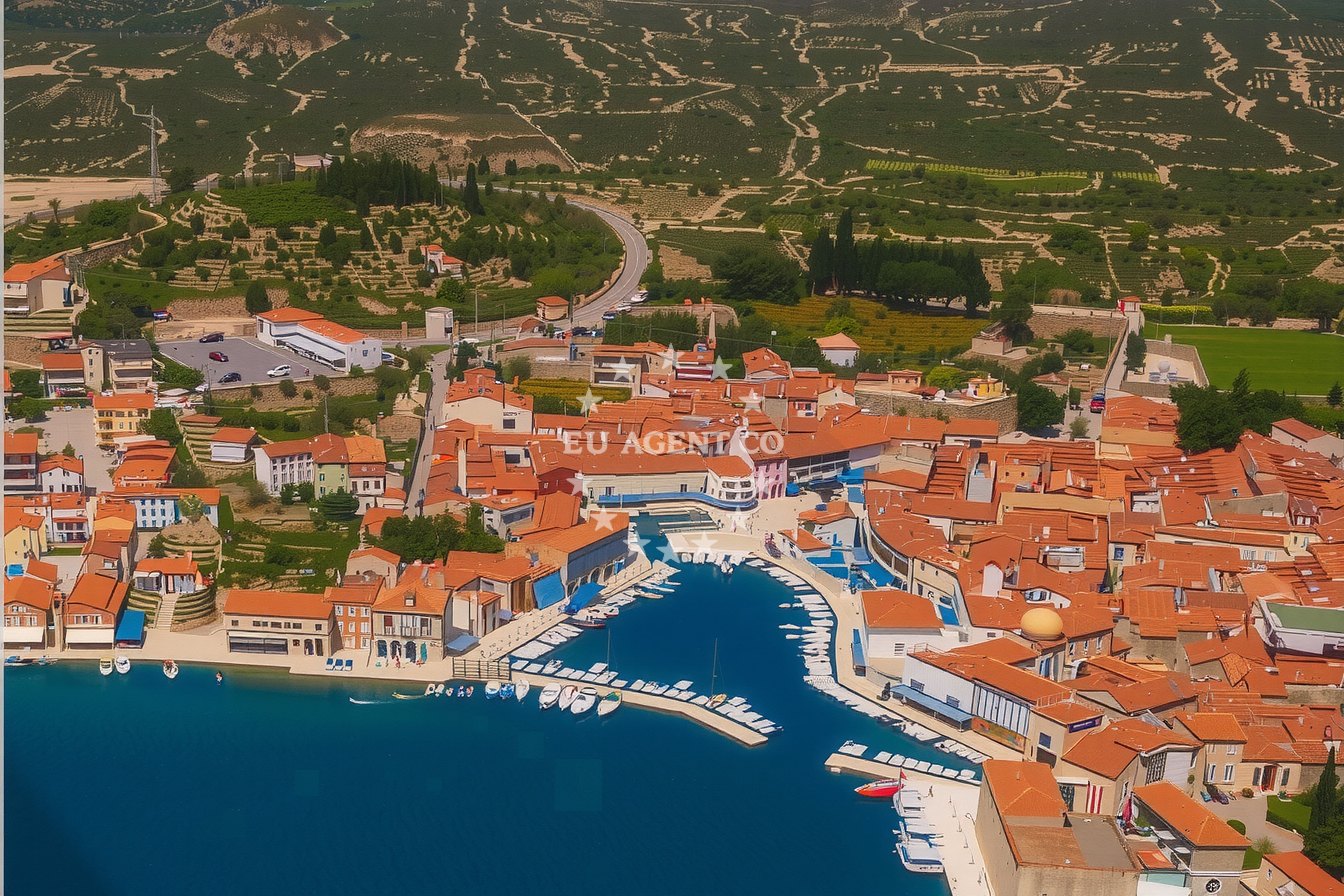 Additional view of Jetty buoy field in Jetty on the island Cres, Istria and Kvarner, Croatia photo 9