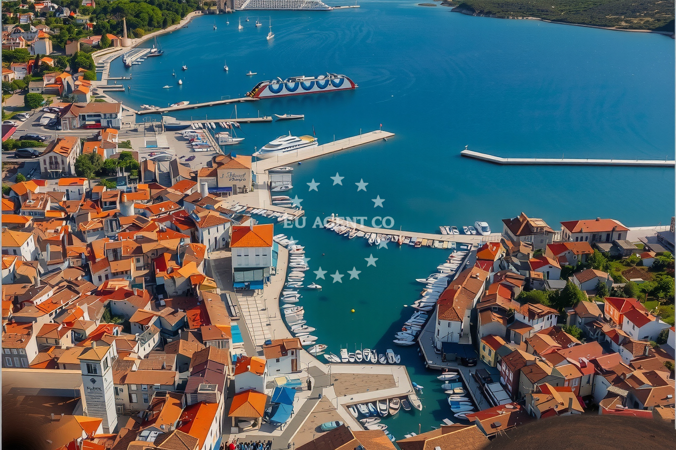 Additional view of Jetty buoy field in Jetty on the island Cres, Istria and Kvarner, Croatia photo 11