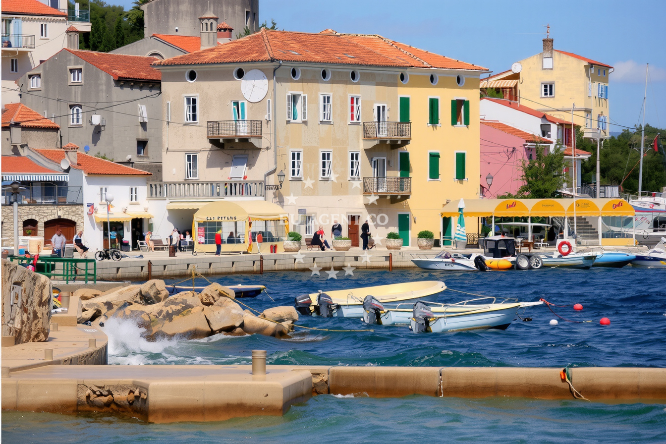 Additional view of Jetty buoy field in Jetty on the island Cres, Istria and Kvarner, Croatia photo 14