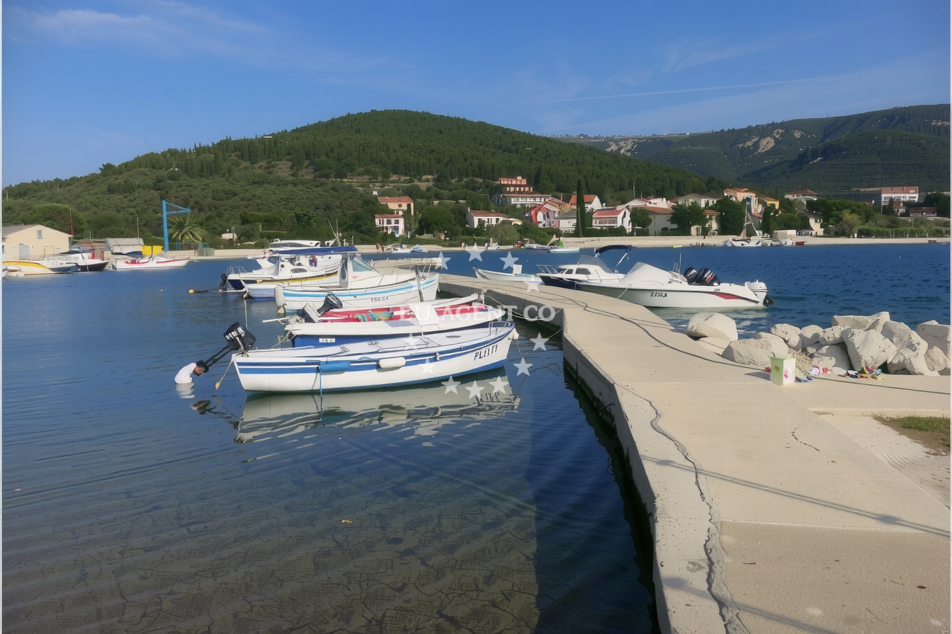 Additional view of Jetty buoy field in Jetty in Martinšćica on the island Cres, Istria and Kvarner, Croatia photo 9