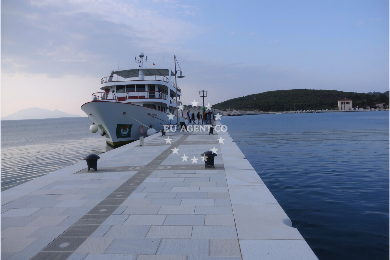 Additional view of Jetty buoy field in Jetty in Martinšćica on the island Cres, Istria and Kvarner, Croatia photo 11