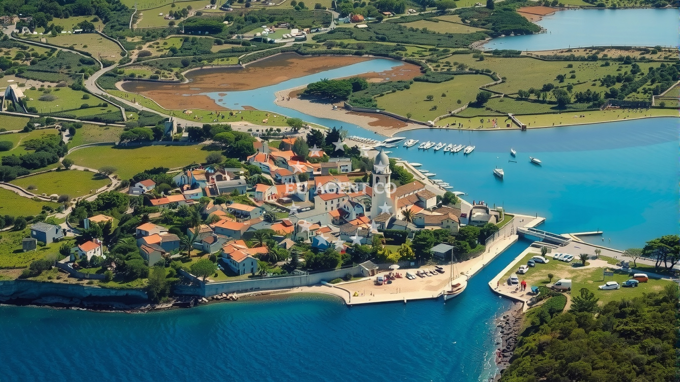 Additional view of Osor buoy field in Quay in Osor on the island Cres, Istria and Kvarner, Croatia photo 13