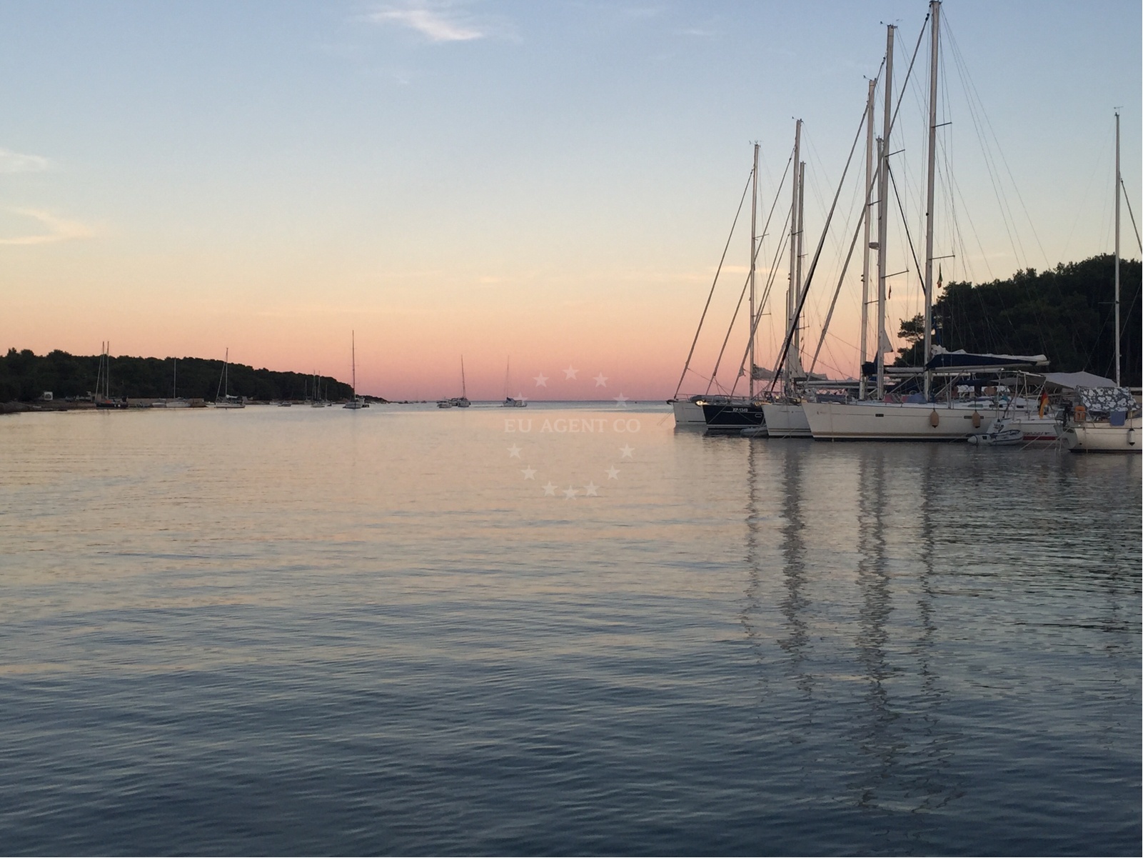 Additional view of Anchorage Jadriscica buoy field in Jetty in Pogana on the island Cres, Istria and Kvarner, Croatia photo 7