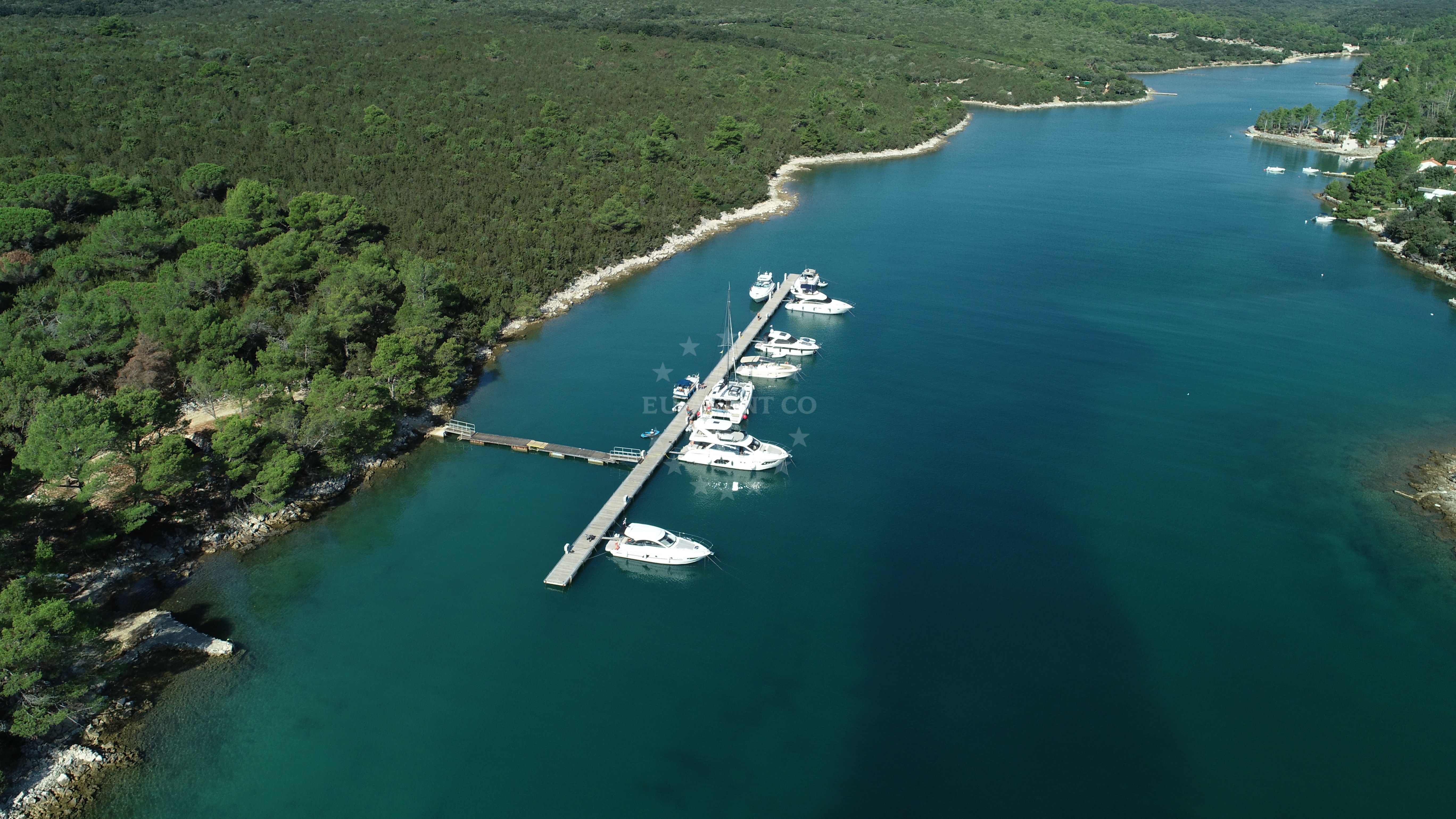 Additional view of Anchorage Jadriscica buoy field in Jetty in Pogana on the island Cres, Istria and Kvarner, Croatia photo 10