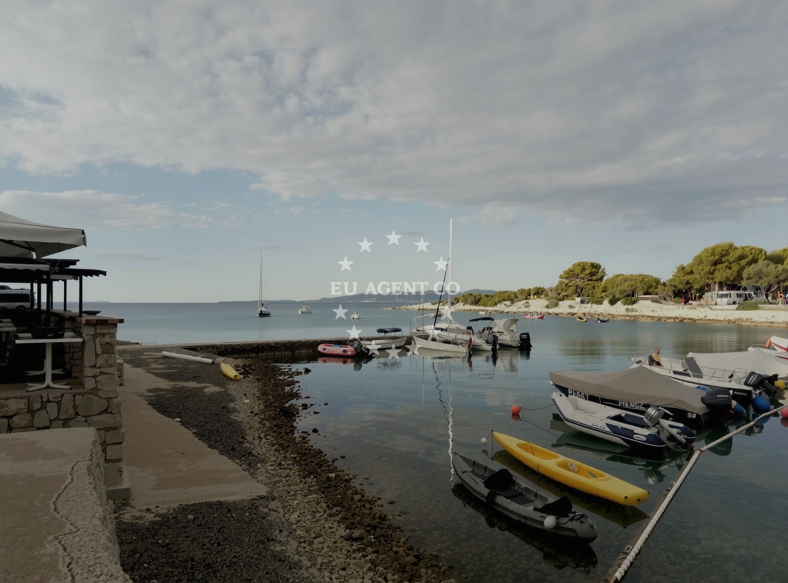 Additional view of Anchorage Jadriscica buoy field in Jetty in Pogana on the island Cres, Istria and Kvarner, Croatia photo 18