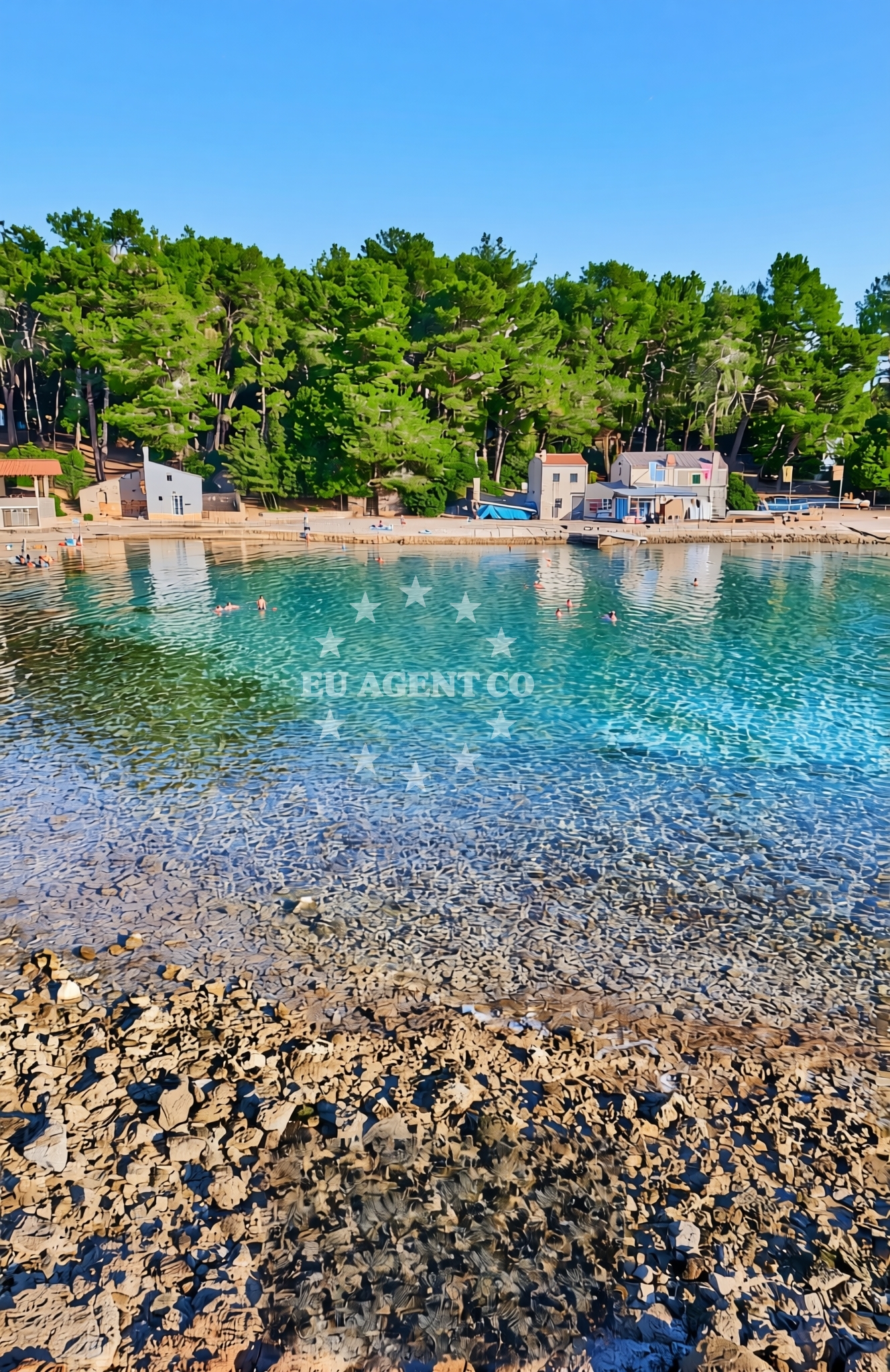 Nautical access point at Punta Kriza Jetty, Cres