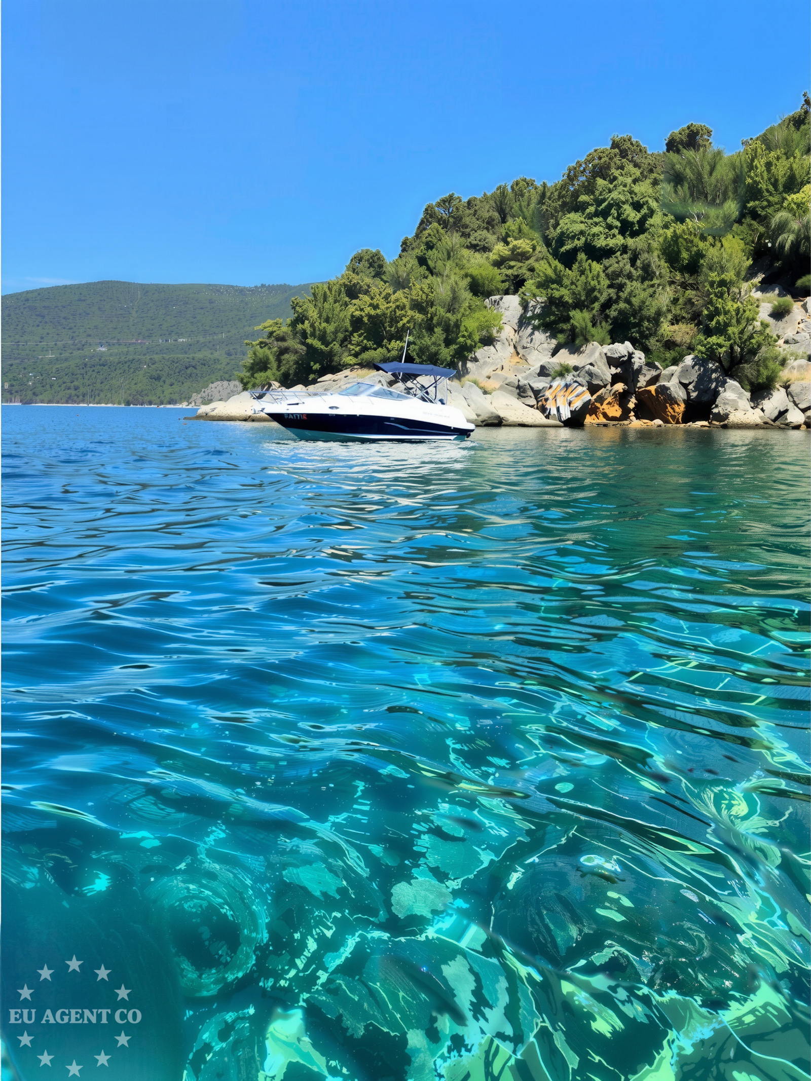 Additional view of Buoy buoy field in Buoy in Valun on the island Cres, Istria and Kvarner, Croatia photo 6