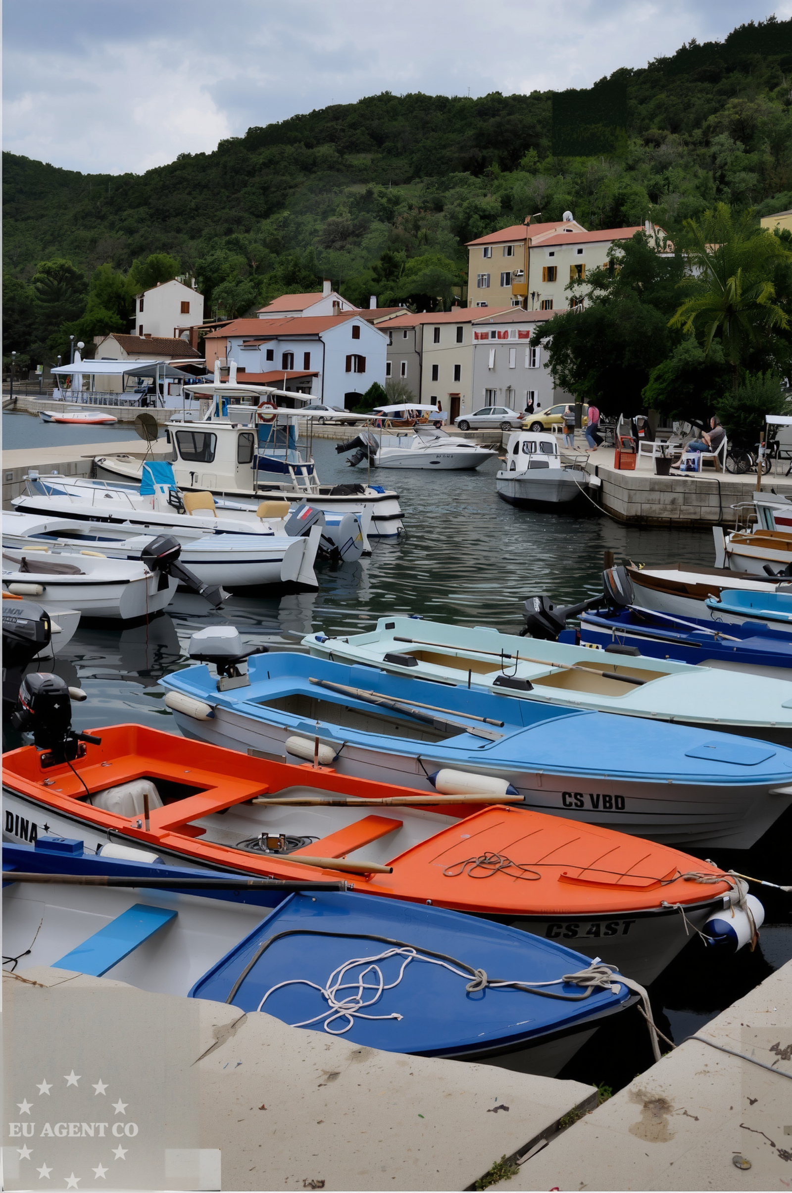 Additional view of Buoy buoy field in Buoy in Valun on the island Cres, Istria and Kvarner, Croatia photo 11