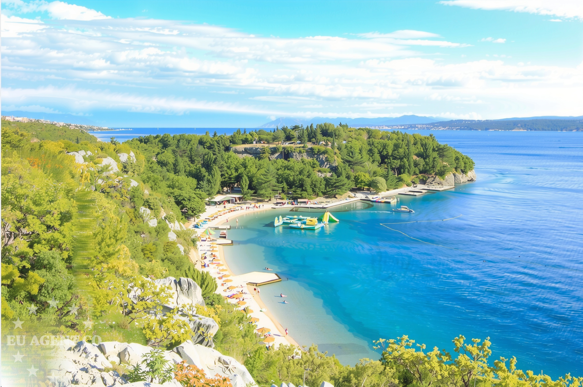 Additional view of Jetty buoy field in Jetty in Dramalj, Istria and Kvarner, Croatia photo 10