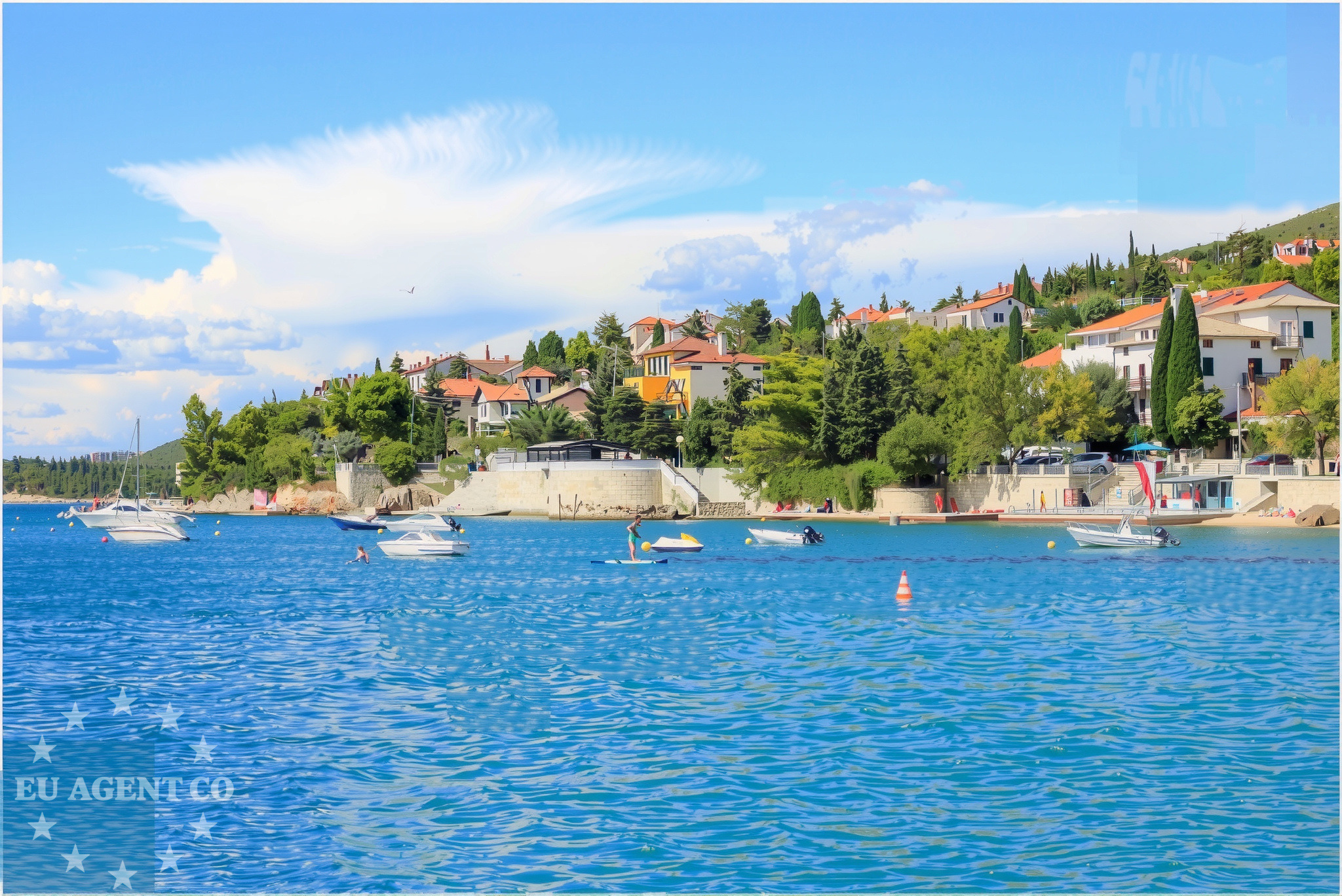 Additional view of Jetty buoy field in Jetty in Dramalj, Istria and Kvarner, Croatia photo 12