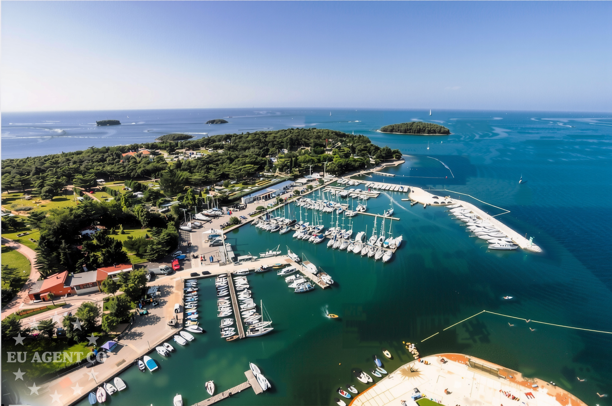 Additional view of Jetty buoy field in Jetty in Funtana, Istria and Kvarner, Croatia photo 7