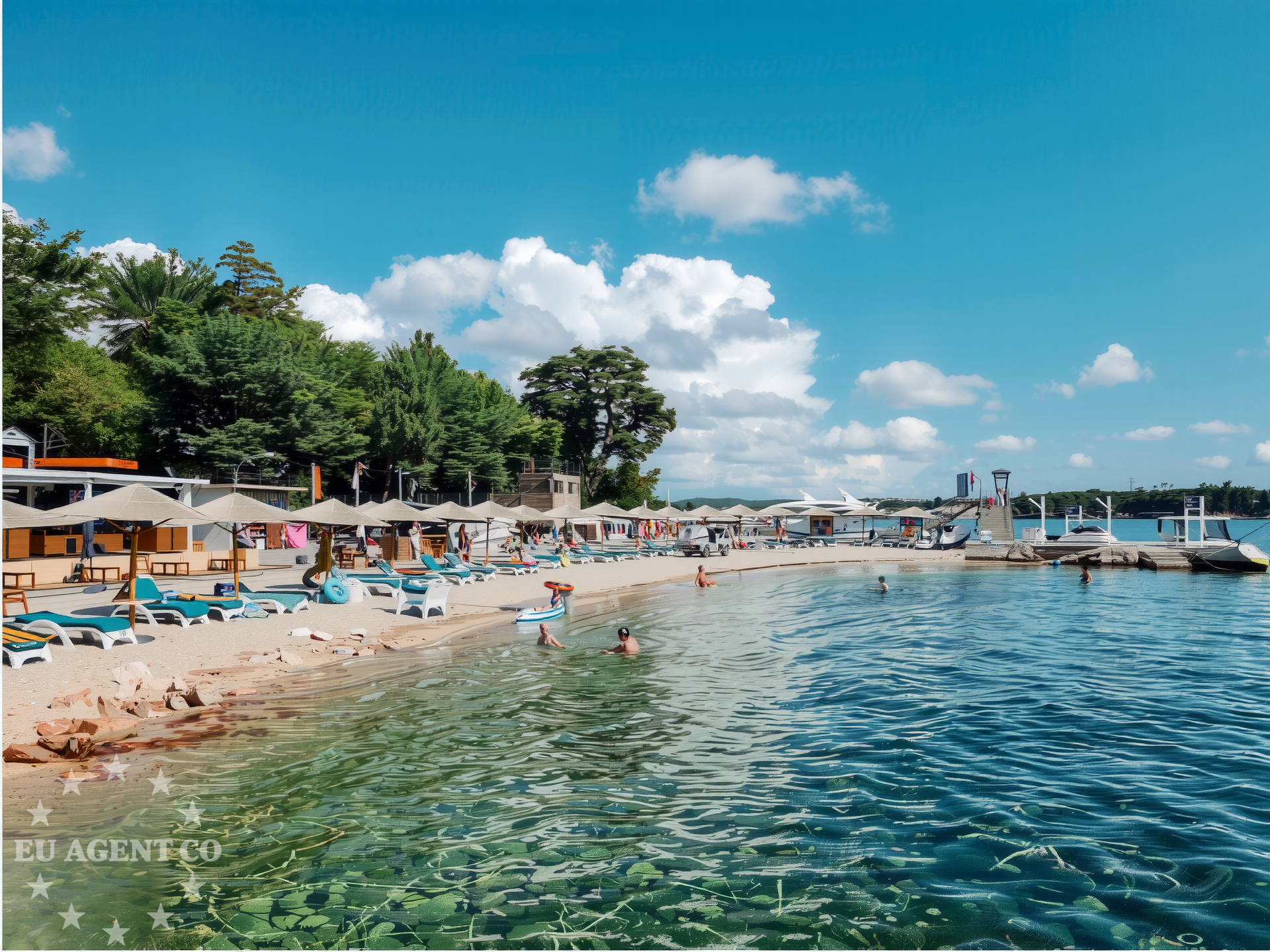 Additional view of Jetty buoy field in Jetty in Funtana, Istria and Kvarner, Croatia photo 10