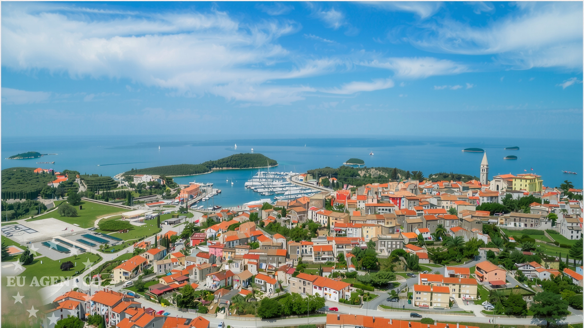 Additional view of Jetty buoy field in Jetty in Funtana, Istria and Kvarner, Croatia photo 15