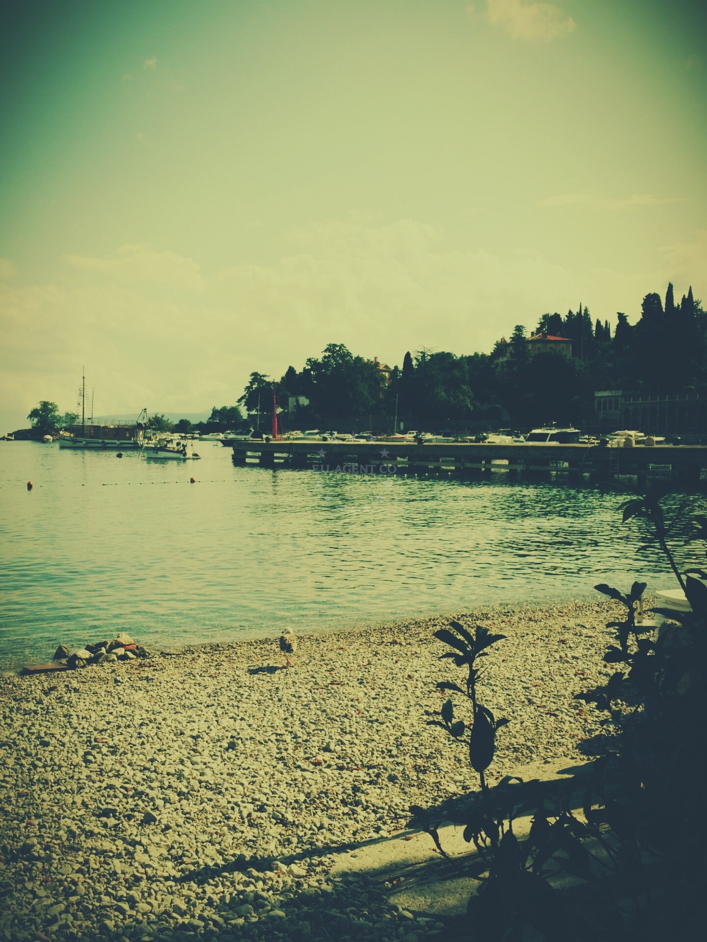 Ika Jetty with Adriatic Sea view, Croatia