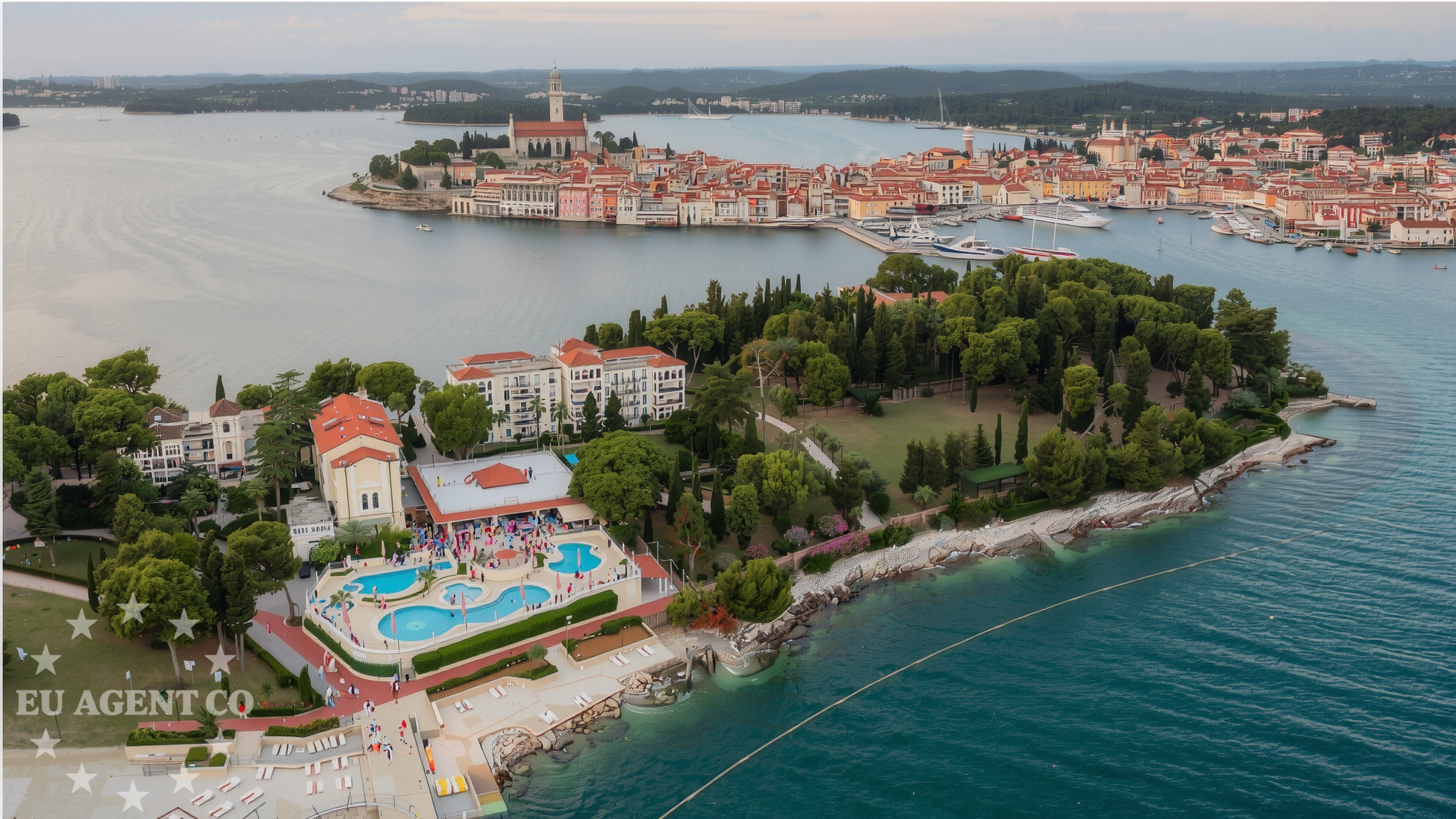Additional view of Jetty buoy field in Jetty on the island Katarina, Istria and Kvarner, Croatia photo 9