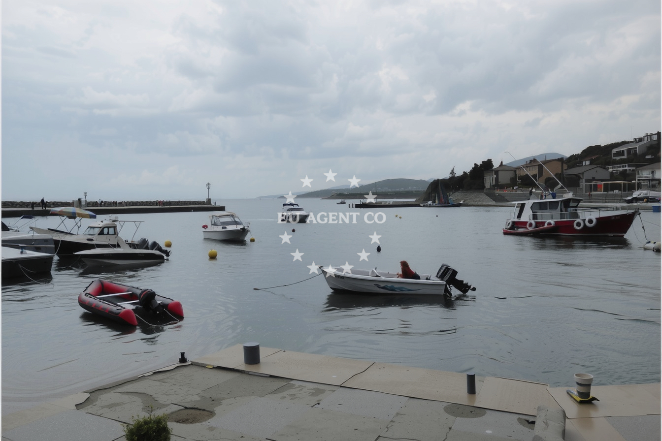 Additional view of mole buoy field in Jetty in Klenovica, Istria and Kvarner, Croatia photo 6