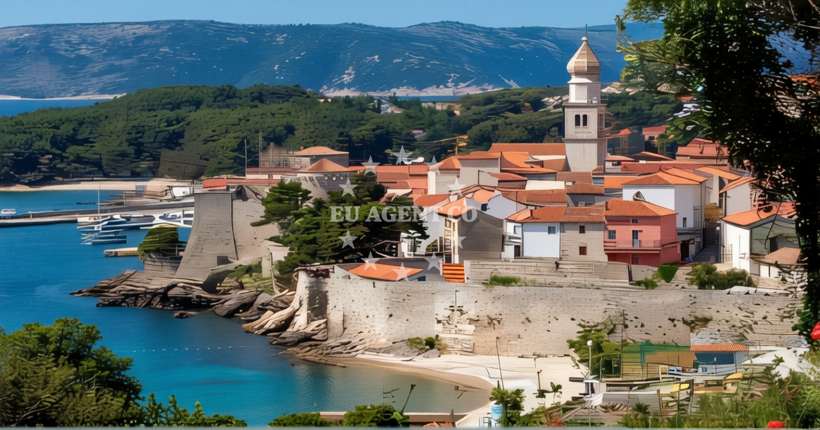 Additional view of Jetty buoy field in Jetty on the island Krk, Istria and Kvarner, Croatia photo 7