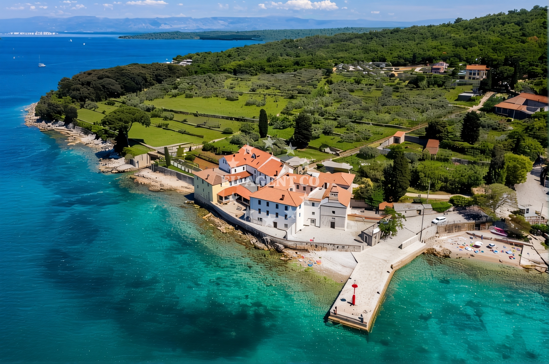 Additional view of Jetty buoy field in Jetty on the island Krk, Istria and Kvarner, Croatia photo 6