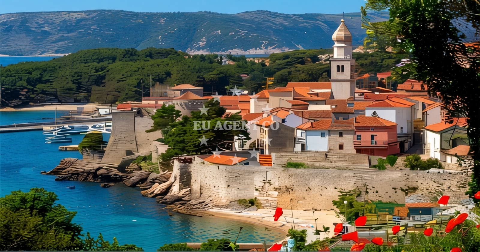 Additional view of Jetty buoy field in Jetty on the island Krk, Istria and Kvarner, Croatia photo 7