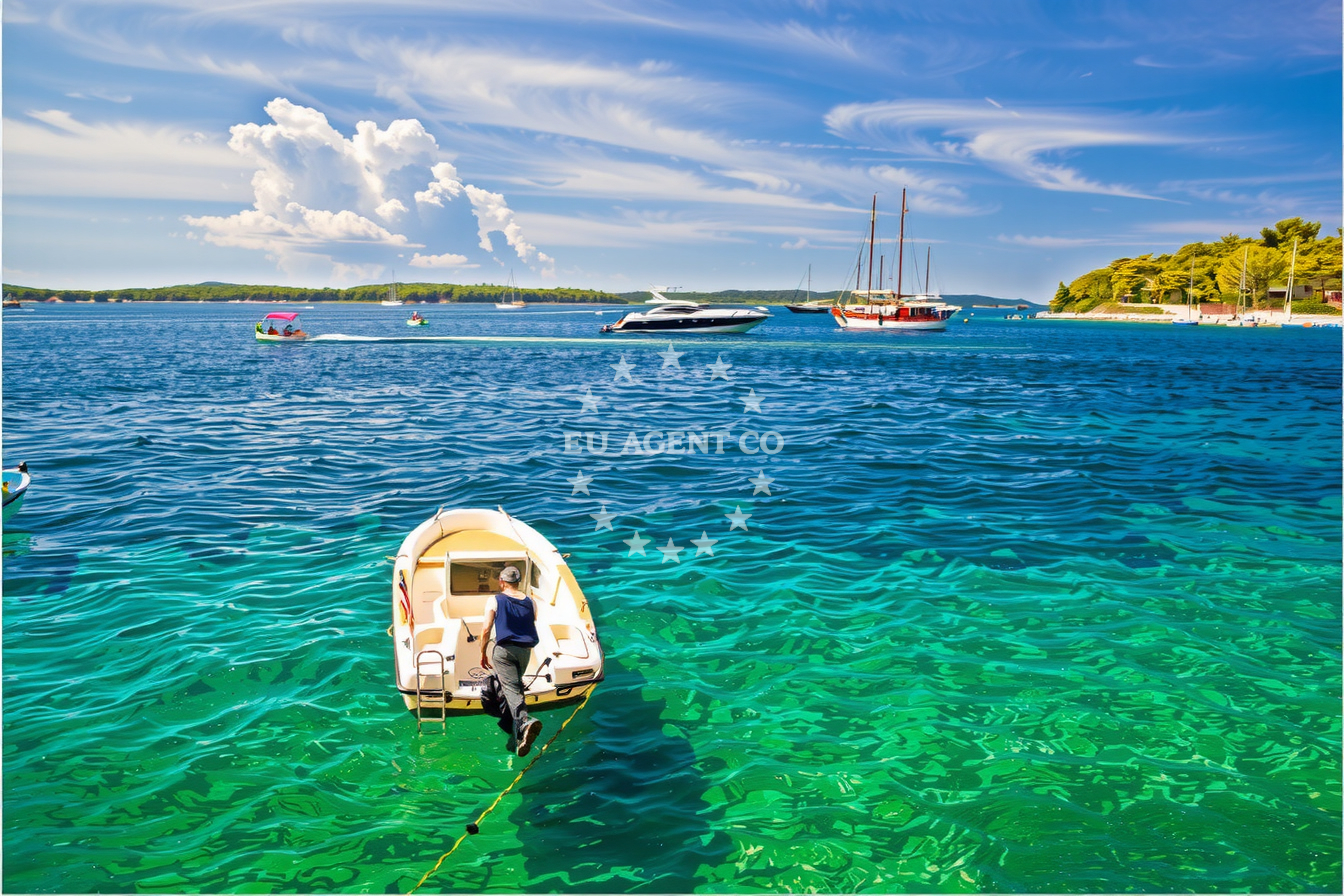 Additional view of Buoy field in Buoy field in Omišalj on the island Krk, Istria and Kvarner, Croatia photo 10
