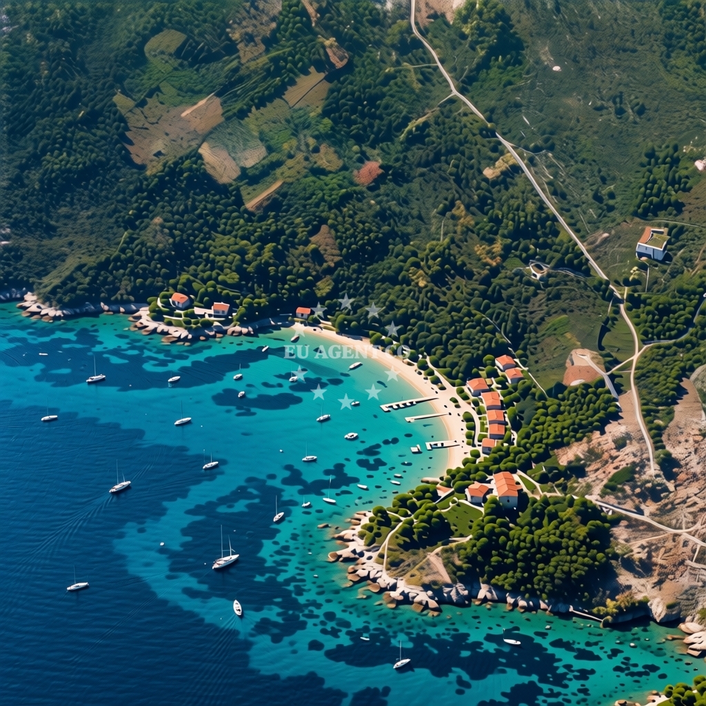 Additional view of Jetty buoy field in Jetty in Pinezići on the island Krk, Istria and Kvarner, Croatia photo 6