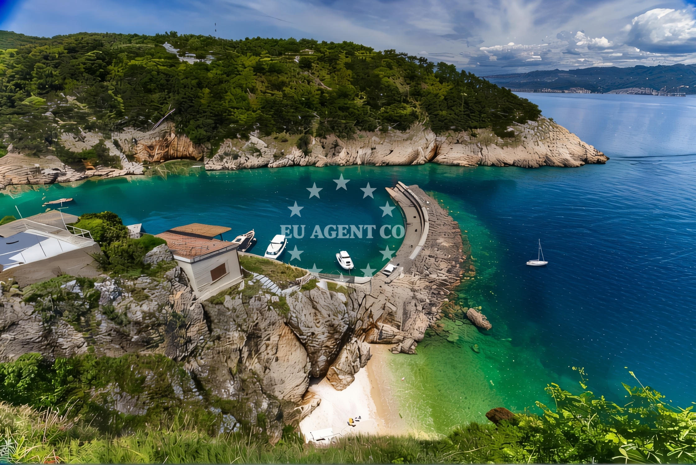 Additional view of Jetty buoy field in Jetty in Pinezići on the island Krk, Istria and Kvarner, Croatia photo 7