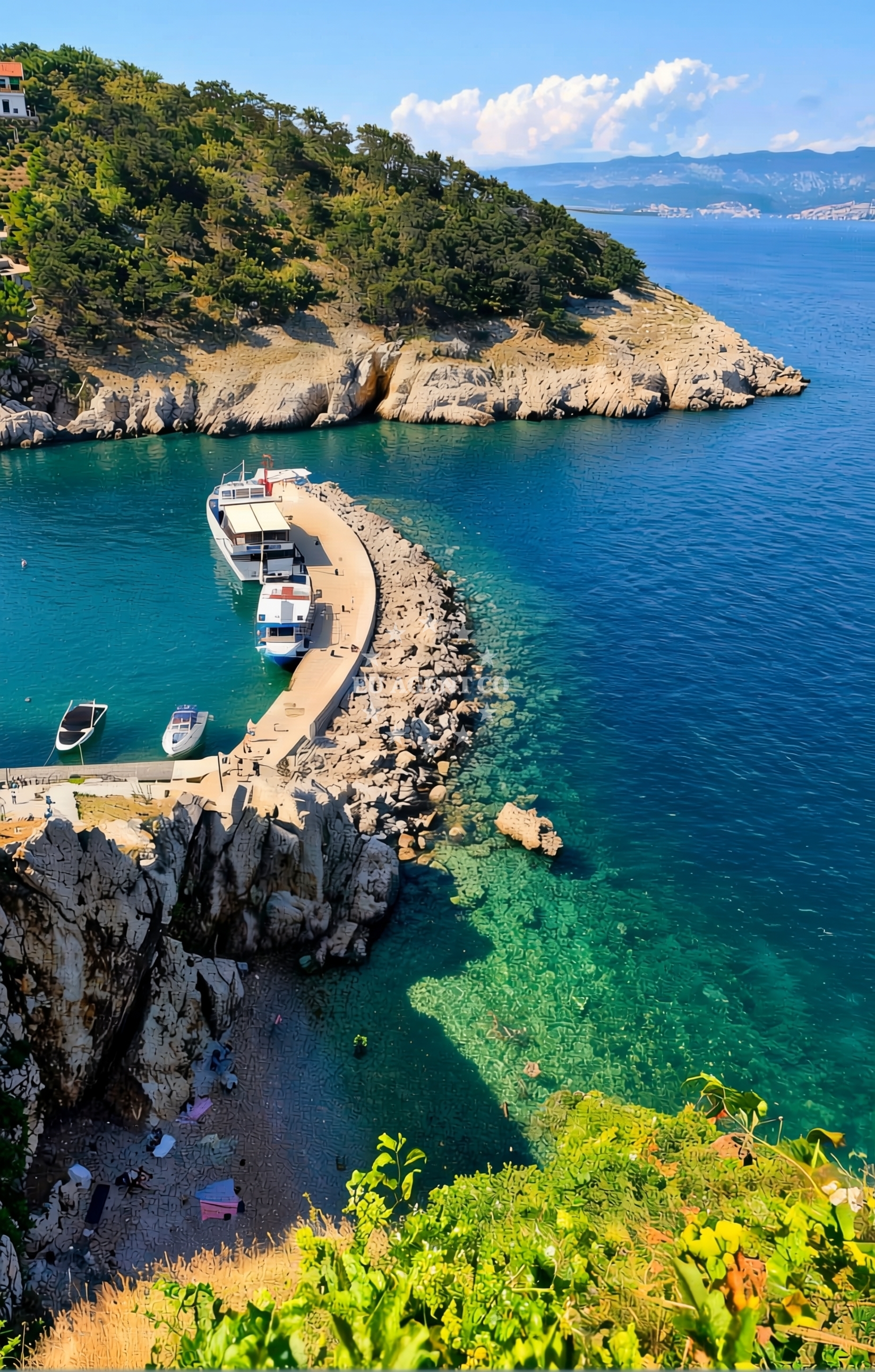 Additional view of Jetty buoy field in Jetty in Pinezići on the island Krk, Istria and Kvarner, Croatia photo 8