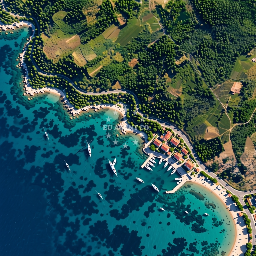 Additional view of Jetty buoy field in Jetty in Pinezići on the island Krk, Istria and Kvarner, Croatia photo 6