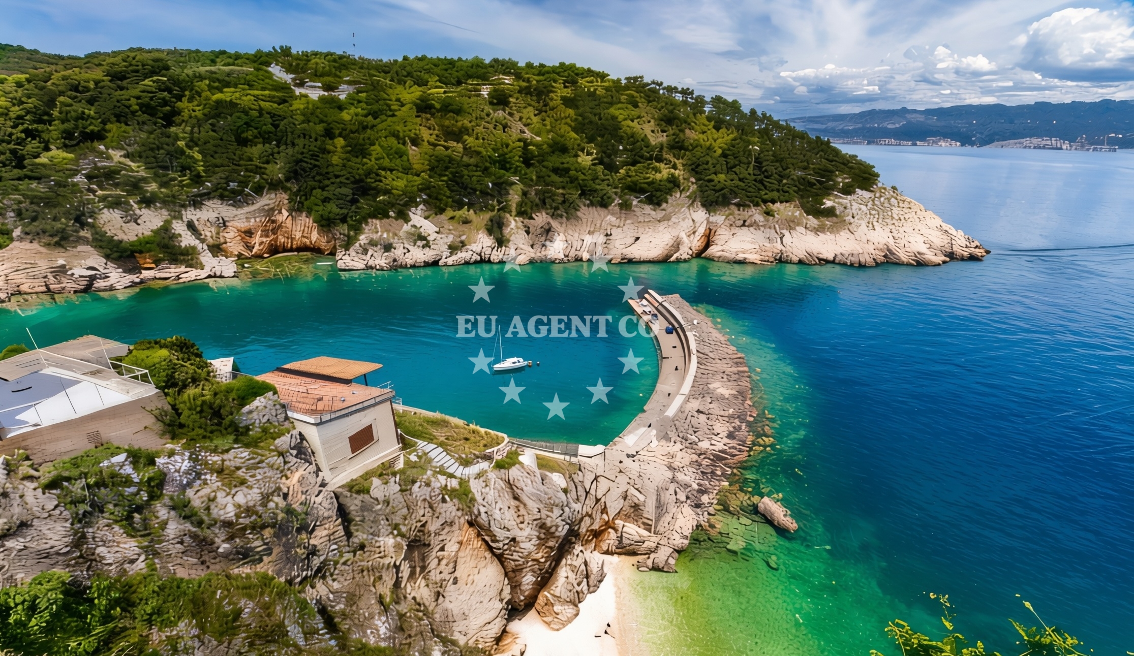 Additional view of Jetty buoy field in Jetty in Pinezići on the island Krk, Istria and Kvarner, Croatia photo 7