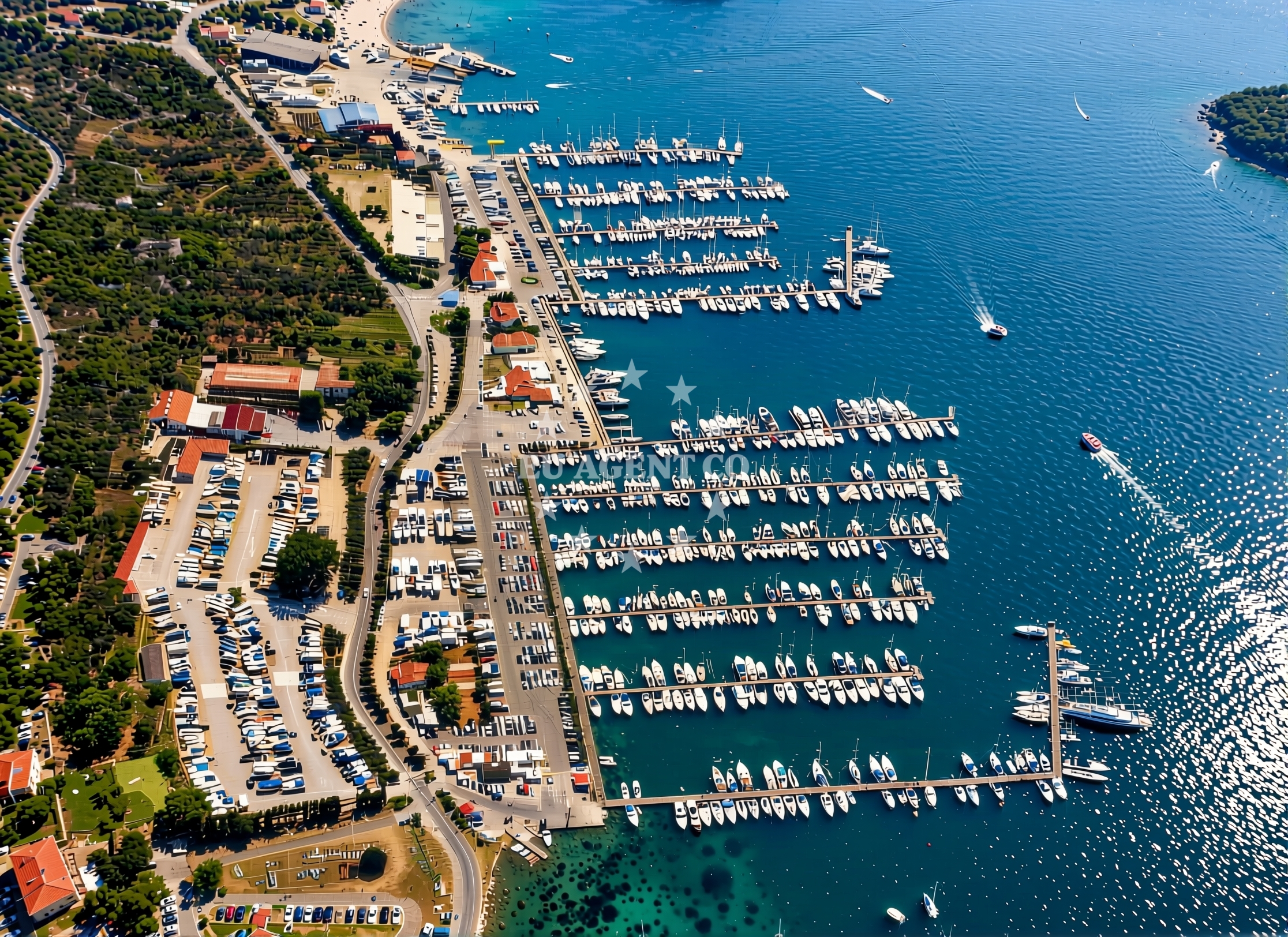 Additional view of Jetty buoy field in Jetty in Risika on the island Krk, Istria and Kvarner, Croatia photo 6