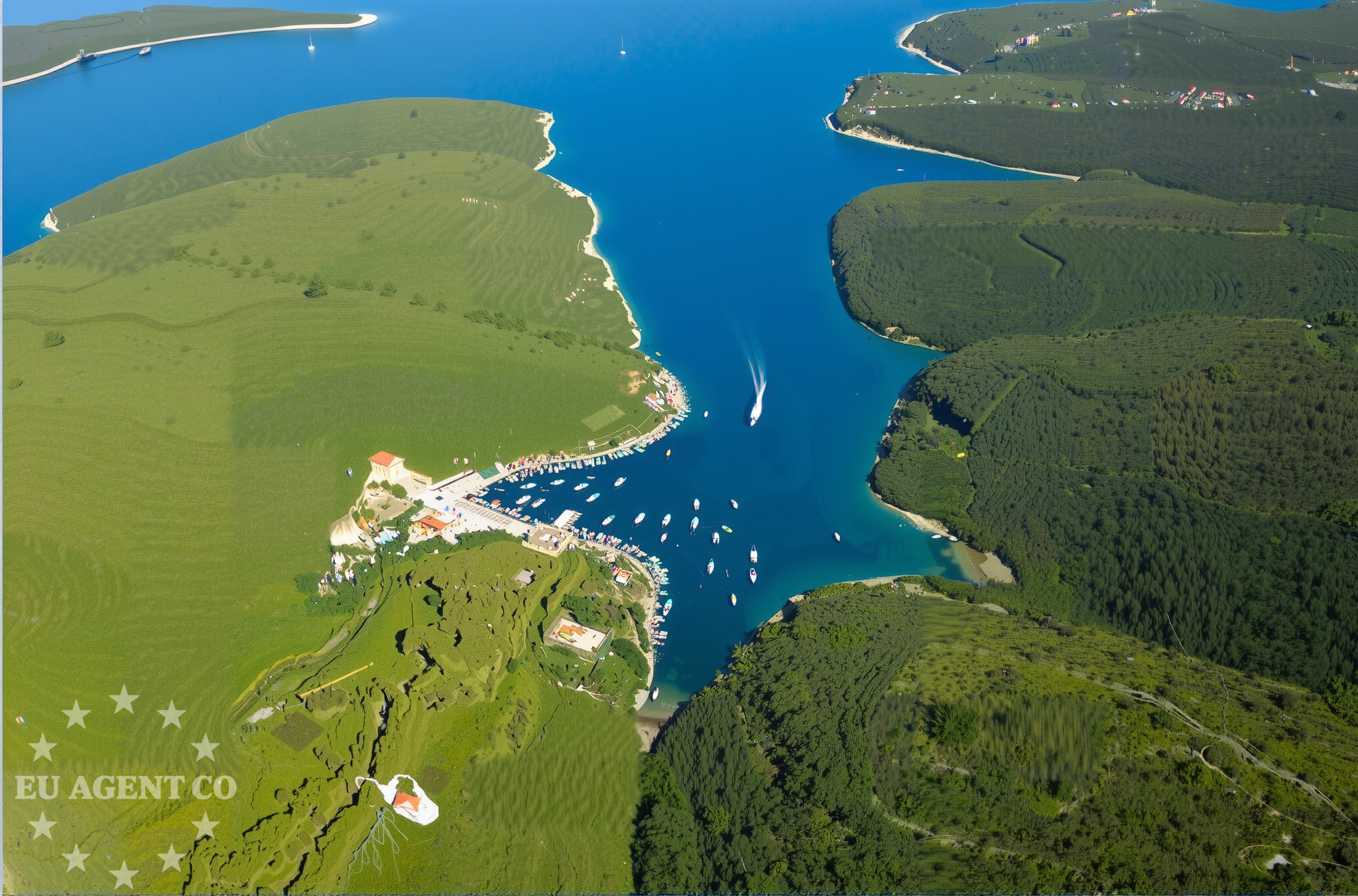 Krnica Jetty in Istria and Kvarner, Croatia