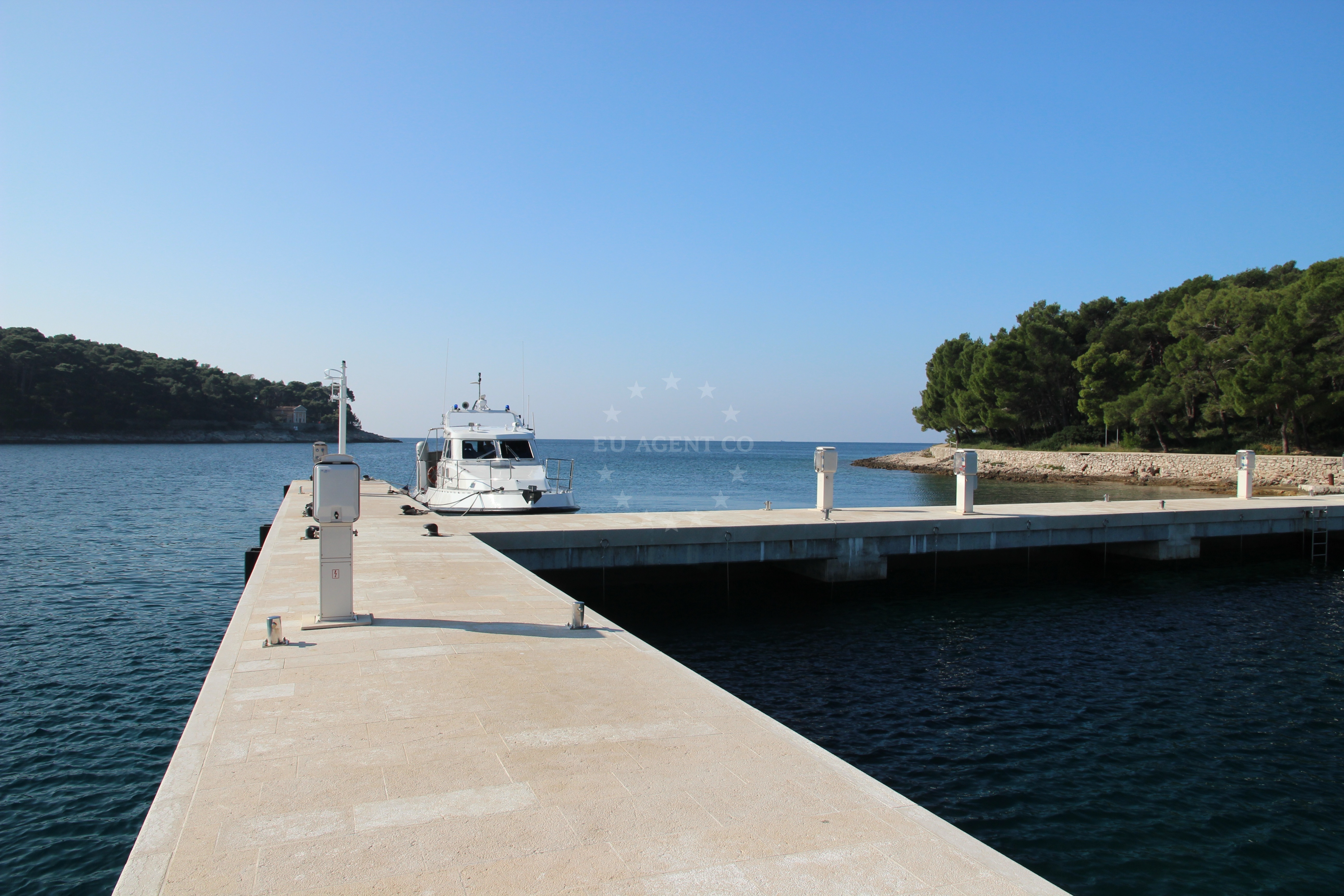 Additional view of Marina Cikat buoy field in Jetty in Mali Lošinj on the island Lošinj, Istria and Kvarner, Croatia photo 6