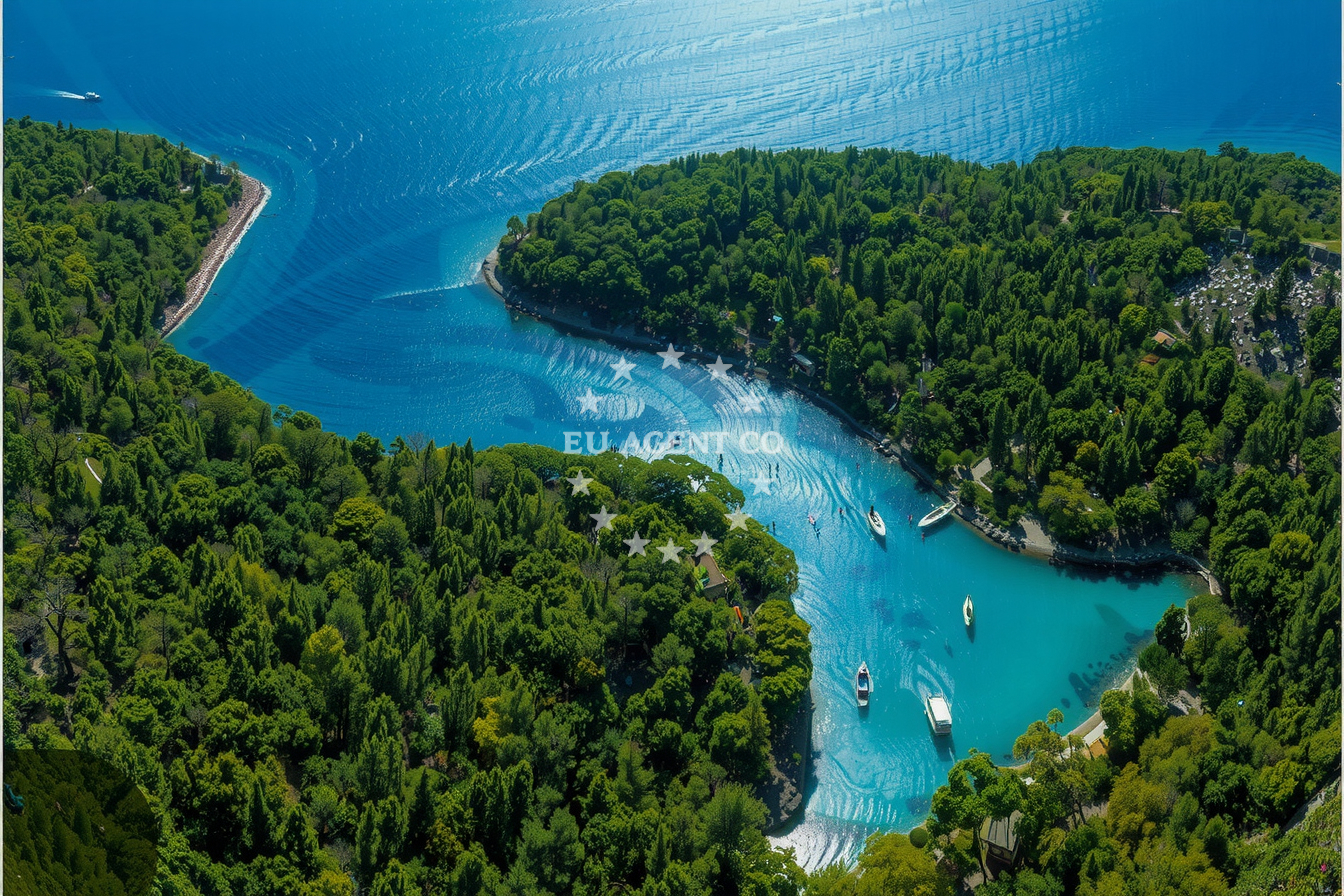 Additional view of Quay buoy field in Quay in Mali Lošinj on the island Lošinj, Istria and Kvarner, Croatia photo 6