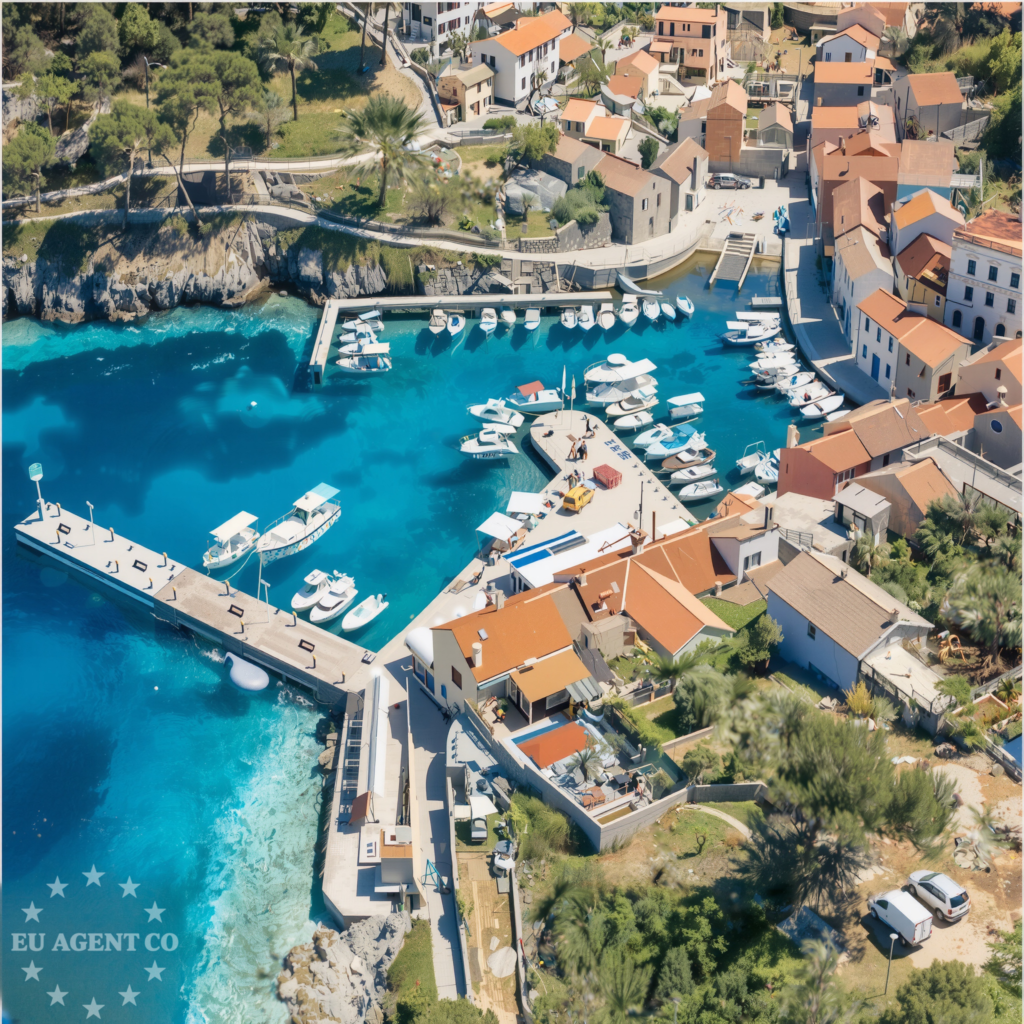 Additional view of Buoy buoy field in Buoy in Veli Lošinj on the island Lošinj, Istria and Kvarner, Croatia photo 8