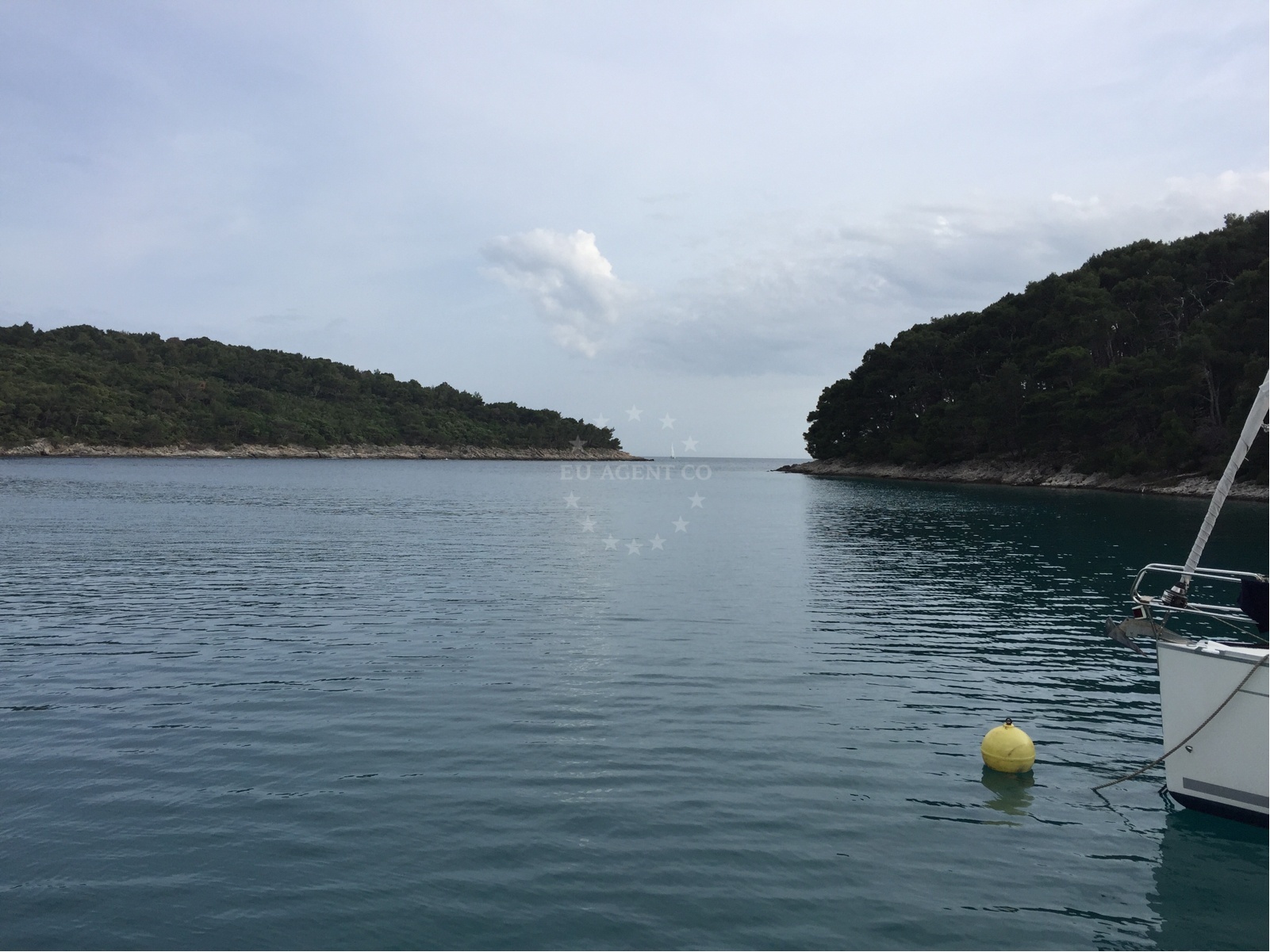 Krivica Buoy Field location map, Veli Losinj