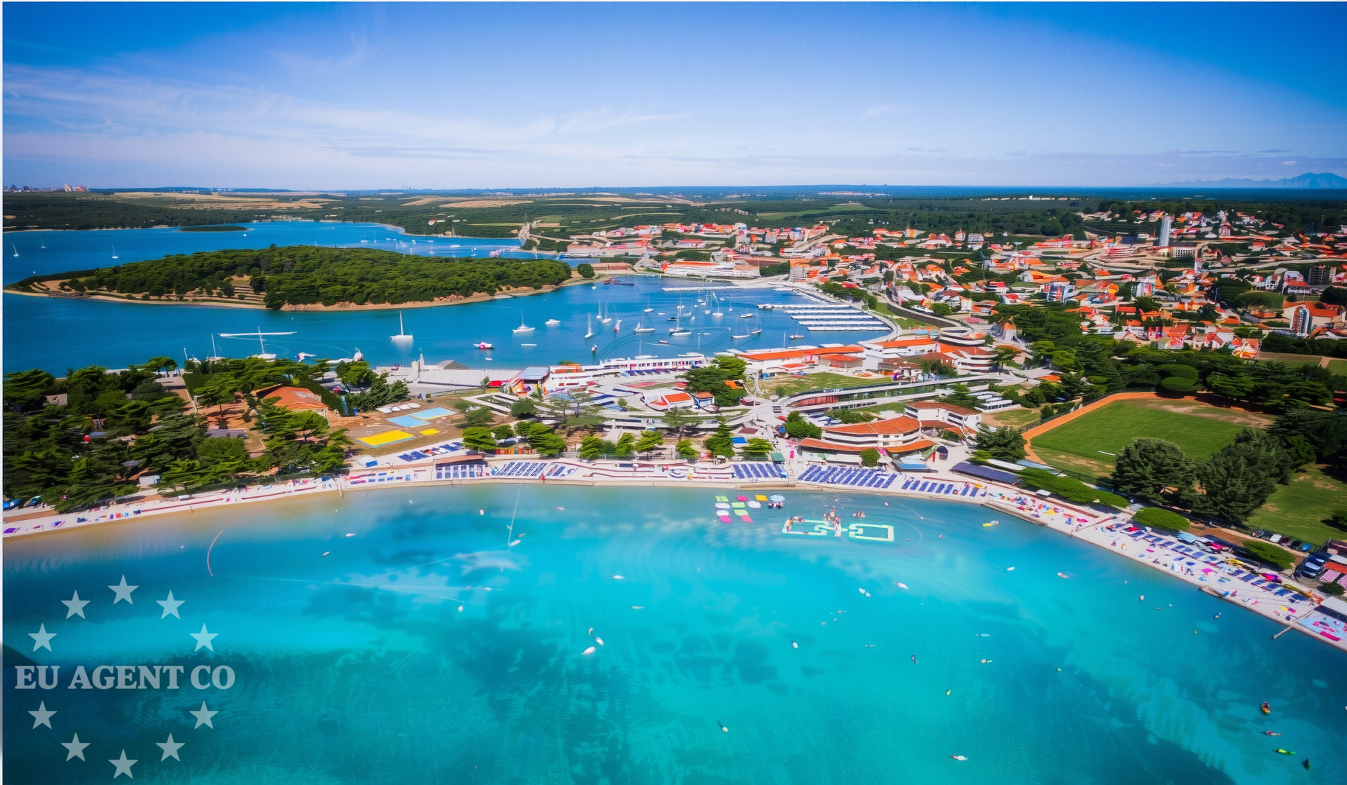 Additional view of Jetty buoy field in Jetty in Medulin, Istria and Kvarner, Croatia photo 7