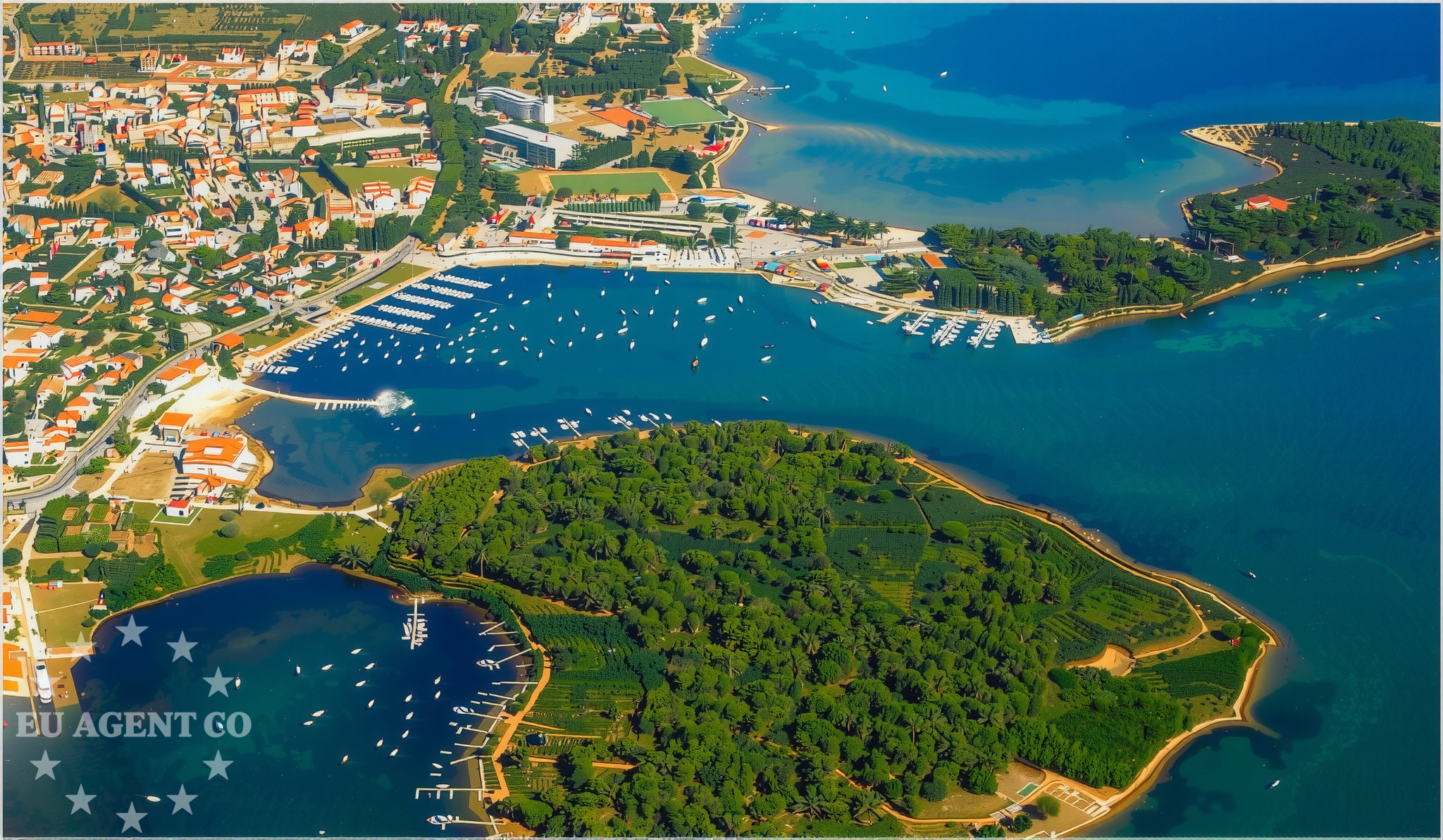 Additional view of Jetty buoy field in Jetty in Medulin, Istria and Kvarner, Croatia photo 9