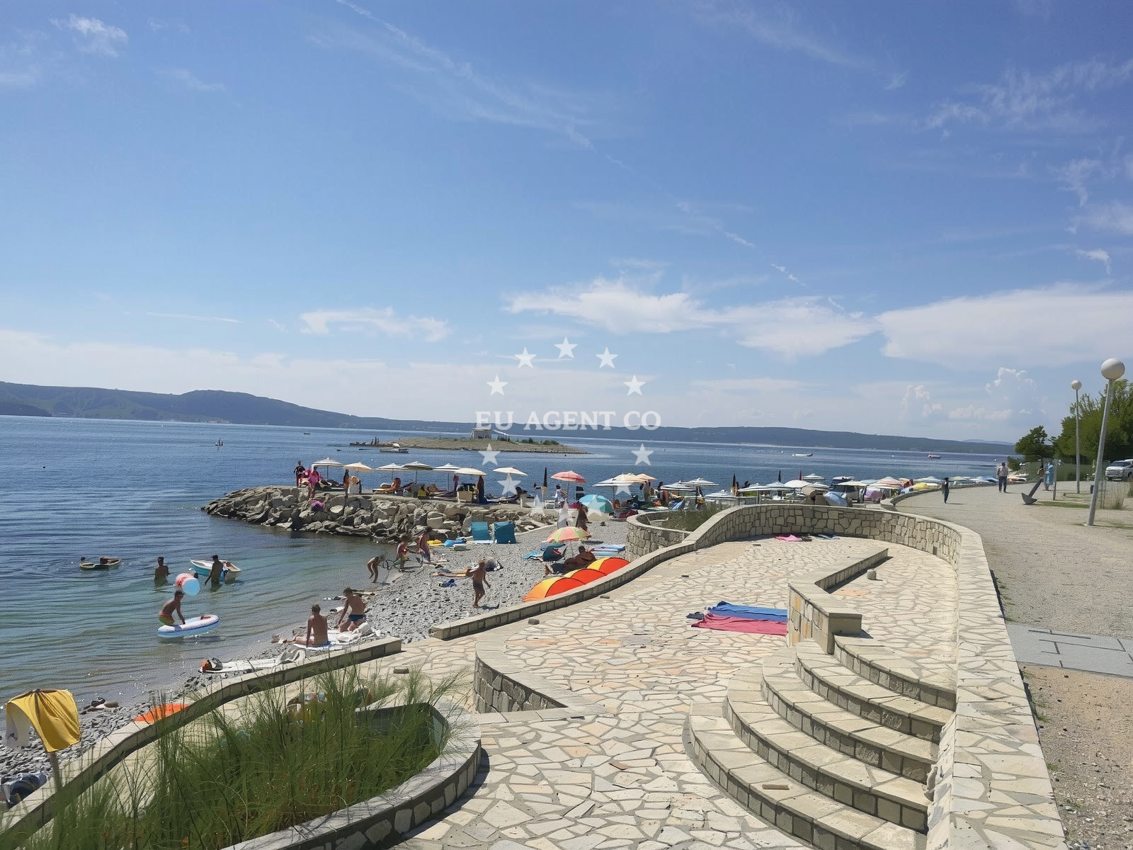 Facilities and surroundings at St. Marin buoy field in Jetty in Novi Vinodolski, Istria and Kvarner, Croatia photo 2